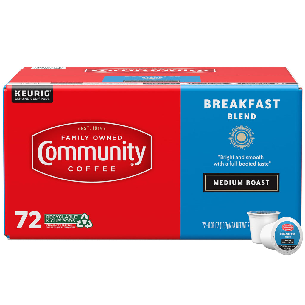Community Coffee Café Special Medium-Dark Roast Single Serve Keurig K-Cup Pods 32 ct Box
