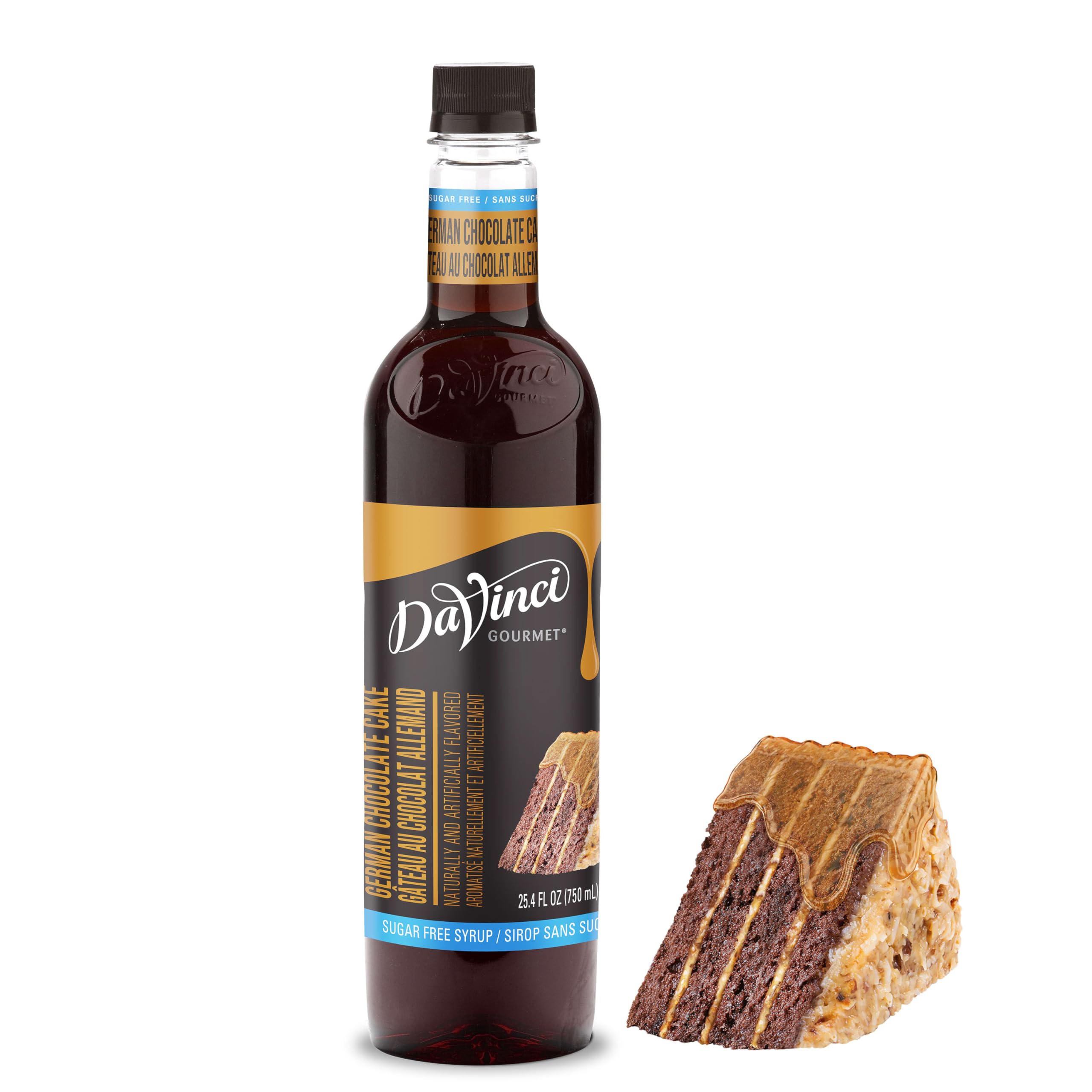 DaVinci Gourmet Sugar-Free Caramel Syrup, 25.4 Fluid Ounces (Pack of 1)
