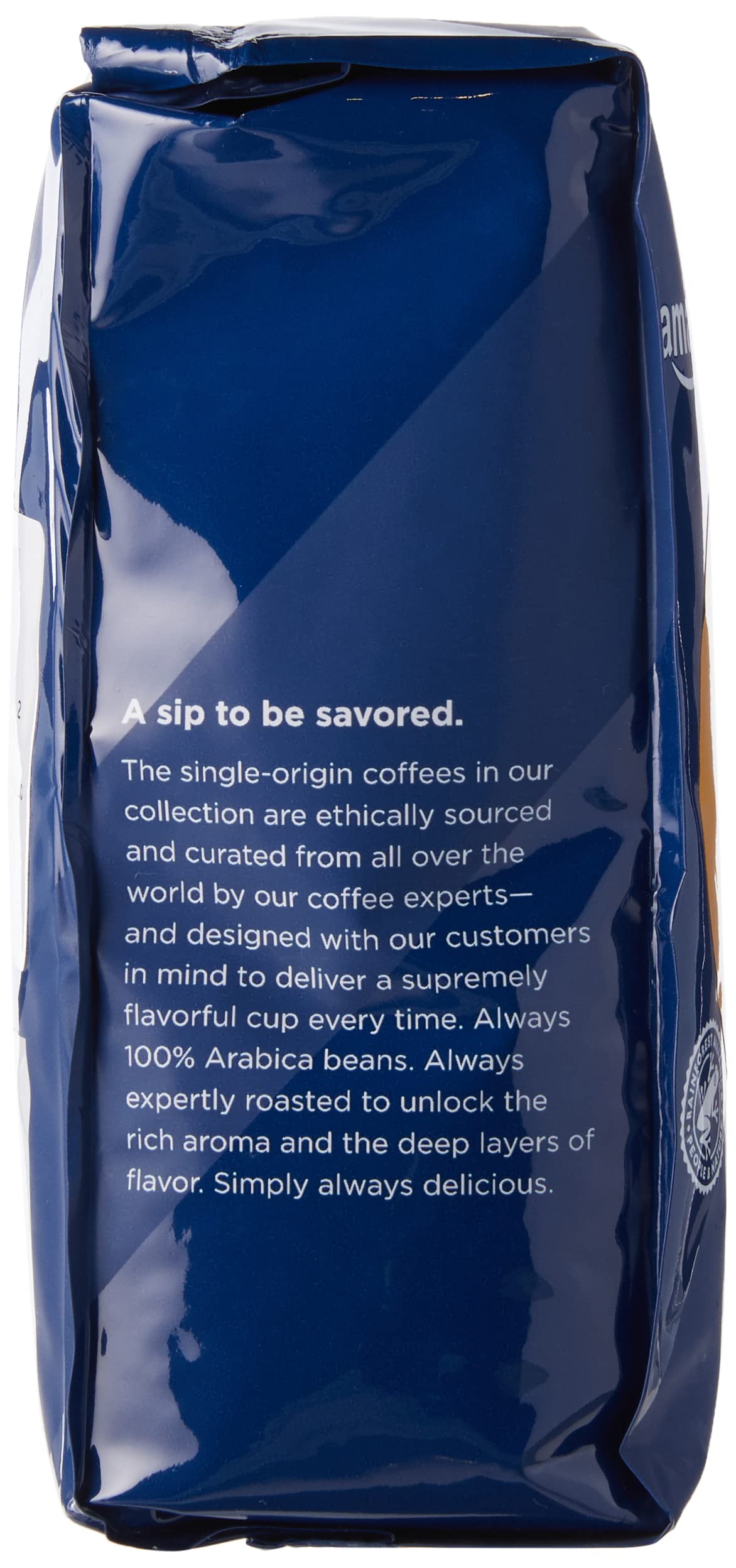 Amazon Fresh, Nicaragua Whole Bean Coffee, Medium Roast, 12 Oz