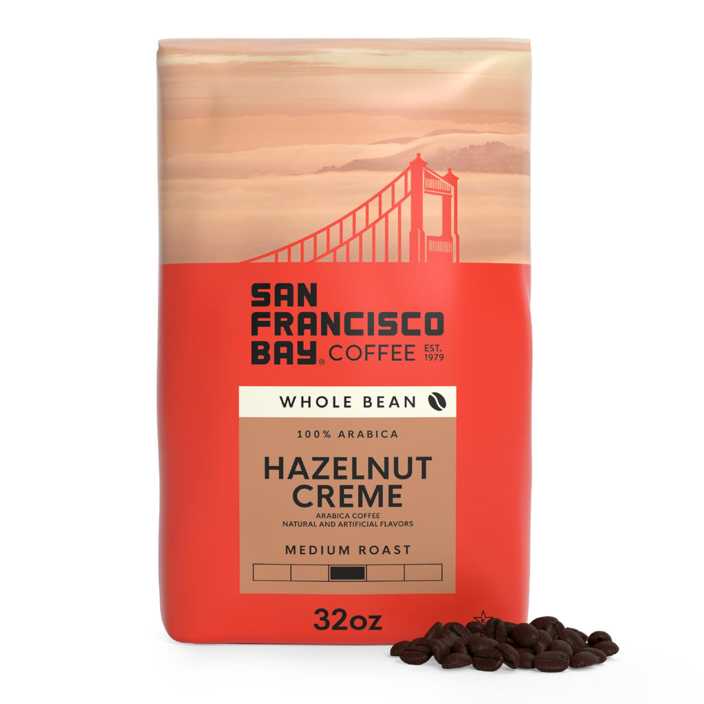San Francisco Bay Coffee - Medium-Dark Roast Whole Bean Coffee - Fog Chaser (2 lb bag)