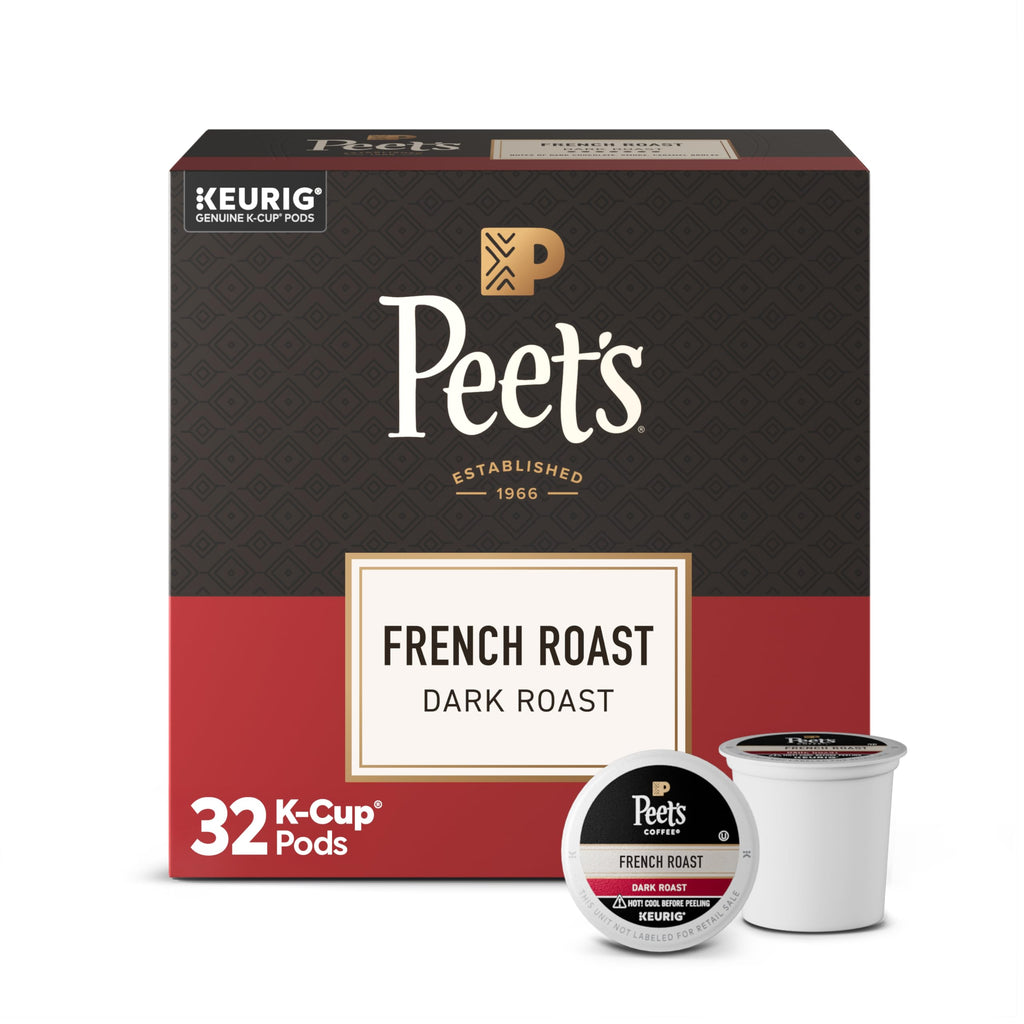 Peet's Coffee, Dark Roast Keurig K-Cup Pods, 100% Arabica Coffee - Major Dickason's Blend 75 Count (1 Box of 75 Pods)
