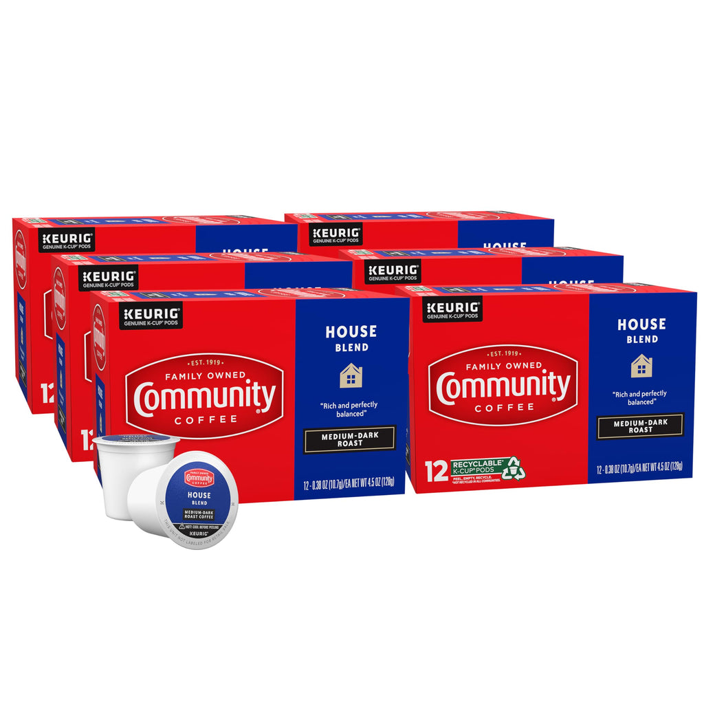 Community Coffee Café Special Medium-Dark Roast Single Serve Keurig K-Cup Pods 32 ct Box