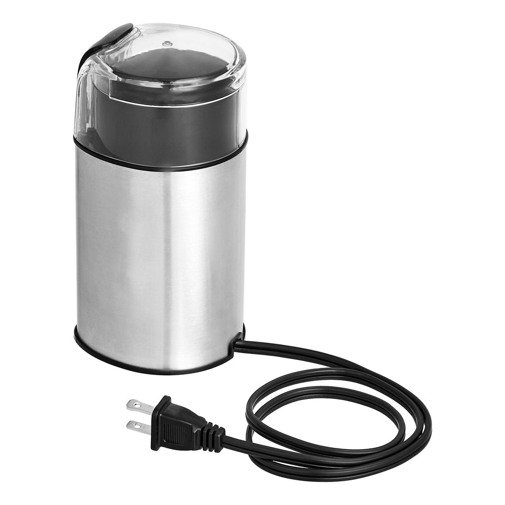 Amazon Basics Fast Electric Coffee Grinder for Home Use, Easy to Use Coffee Bean and Spice Grinder with Heavy-Duty Stainless Steel Grind Blades