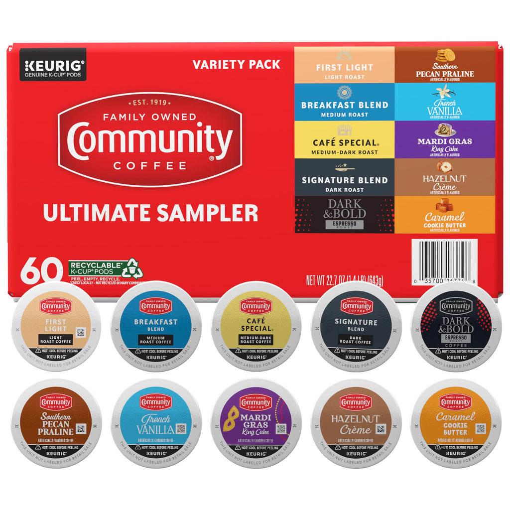 Community Coffee Café Special Medium-Dark Roast Single Serve Keurig K-Cup Pods 32 ct Box