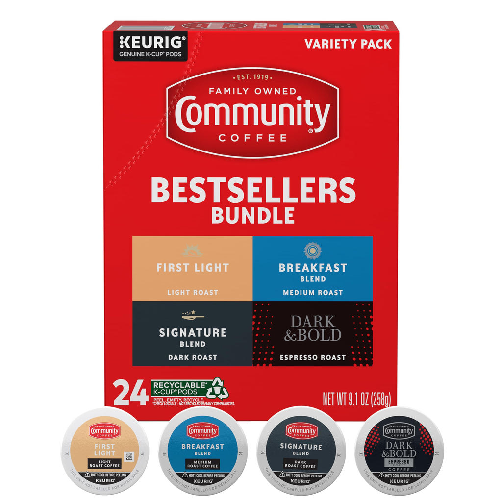 Community Coffee Café Special Medium-Dark Roast Single Serve Keurig K-Cup Pods 32 ct Box