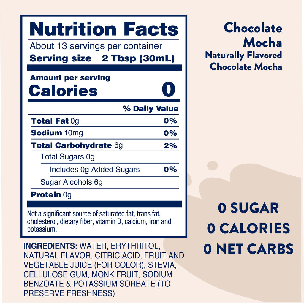 Jordan's Skinny Mixes Sugar Free Coffee Syrup, Cinnamon Dolce Coffee Flavoring Syrup, Naturally Sweetened Zero Calorie Drink Mix, Lattes, Baking or Protein Shake, Dairy & Gluten Free, 12.7 Fl Oz