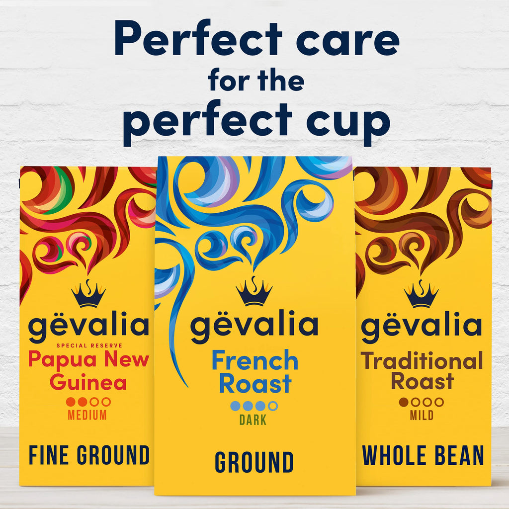 Gevalia House Blend Medium Roast 100% Arabica Ground Coffee, for a Keto and Low Carb Lifestyle, 20 oz Bag