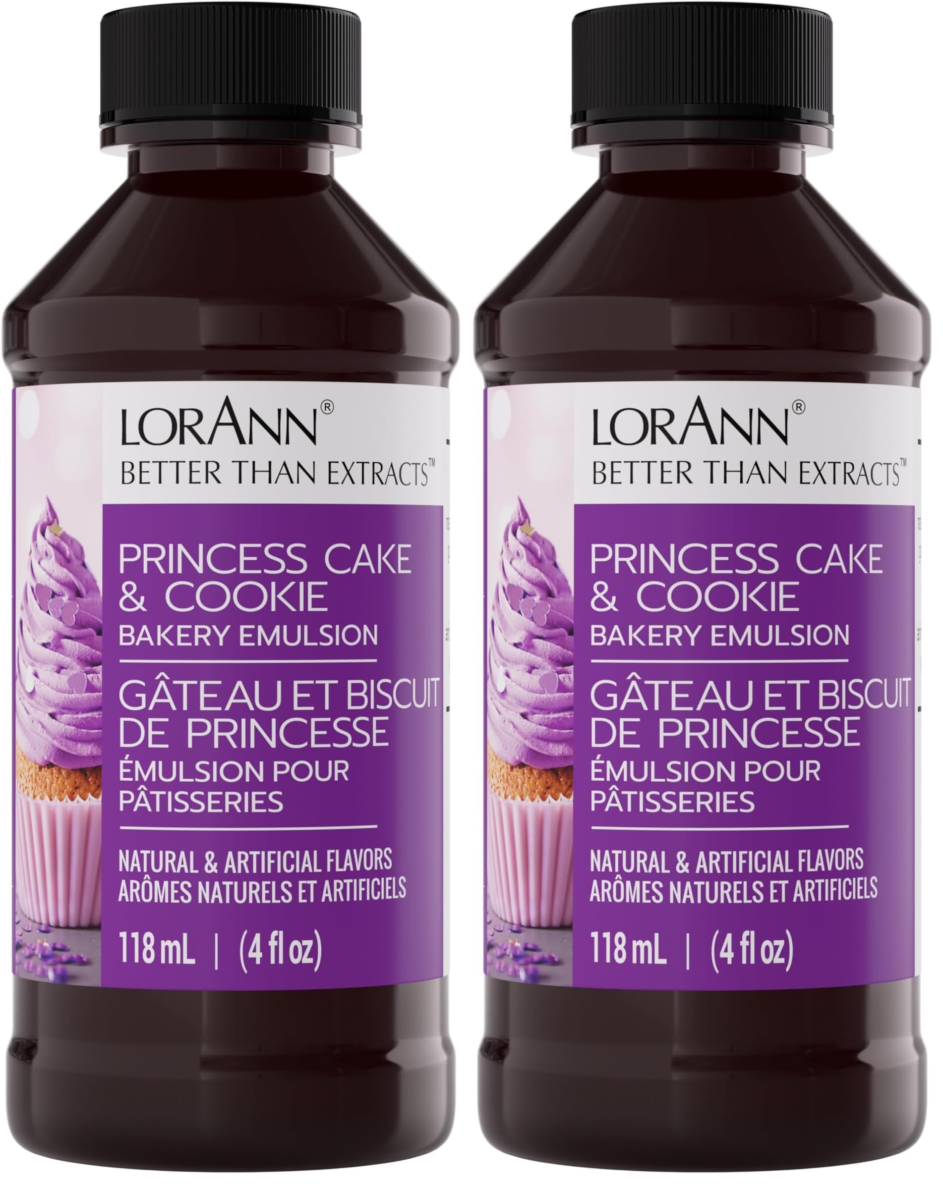 LorAnn Oils Coffee Bakery Emulsion: True Essence, Ideal for Boosting Fruit Tones in Cakes, Cookies & Desserts, Gluten-Free, Keto-Friendly, Extract Substitute Essential for Your Kitchen, 4 Oz