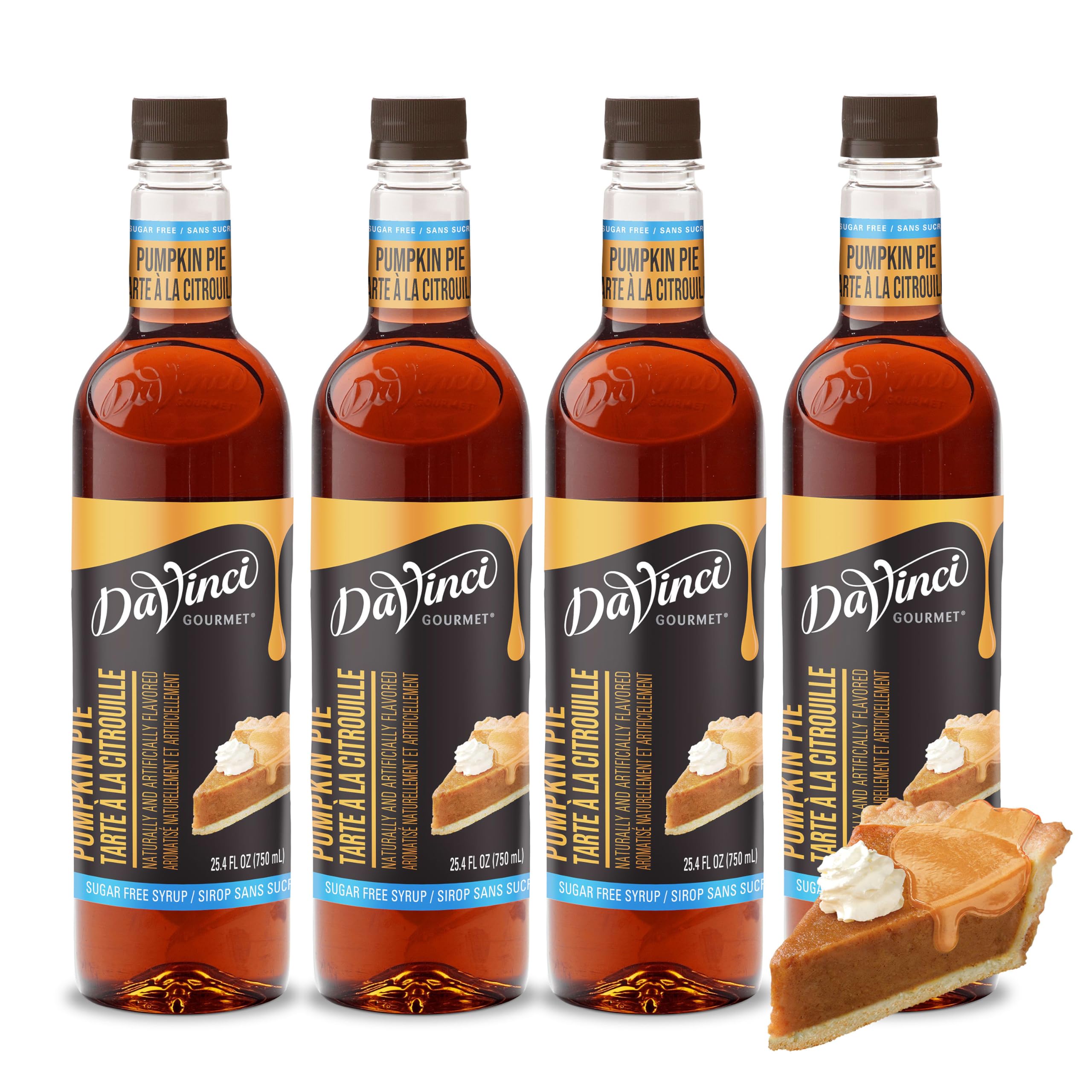 DaVinci Gourmet Sugar-Free Caramel Syrup, 25.4 Fluid Ounces (Pack of 1)