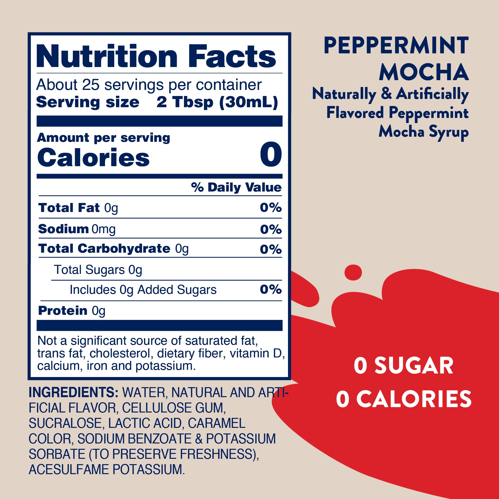 Jordan's Skinny Mixes Sugar Free Coffee Syrup, Holiday Fall Syrup Trio Coffee Flavoring Syrup, Zero Calorie Drink Mix for Lattes, Baking, Protein Shake, Dairy & Gluten Free, Kosher,12.7 Fl Oz, 3 Pack