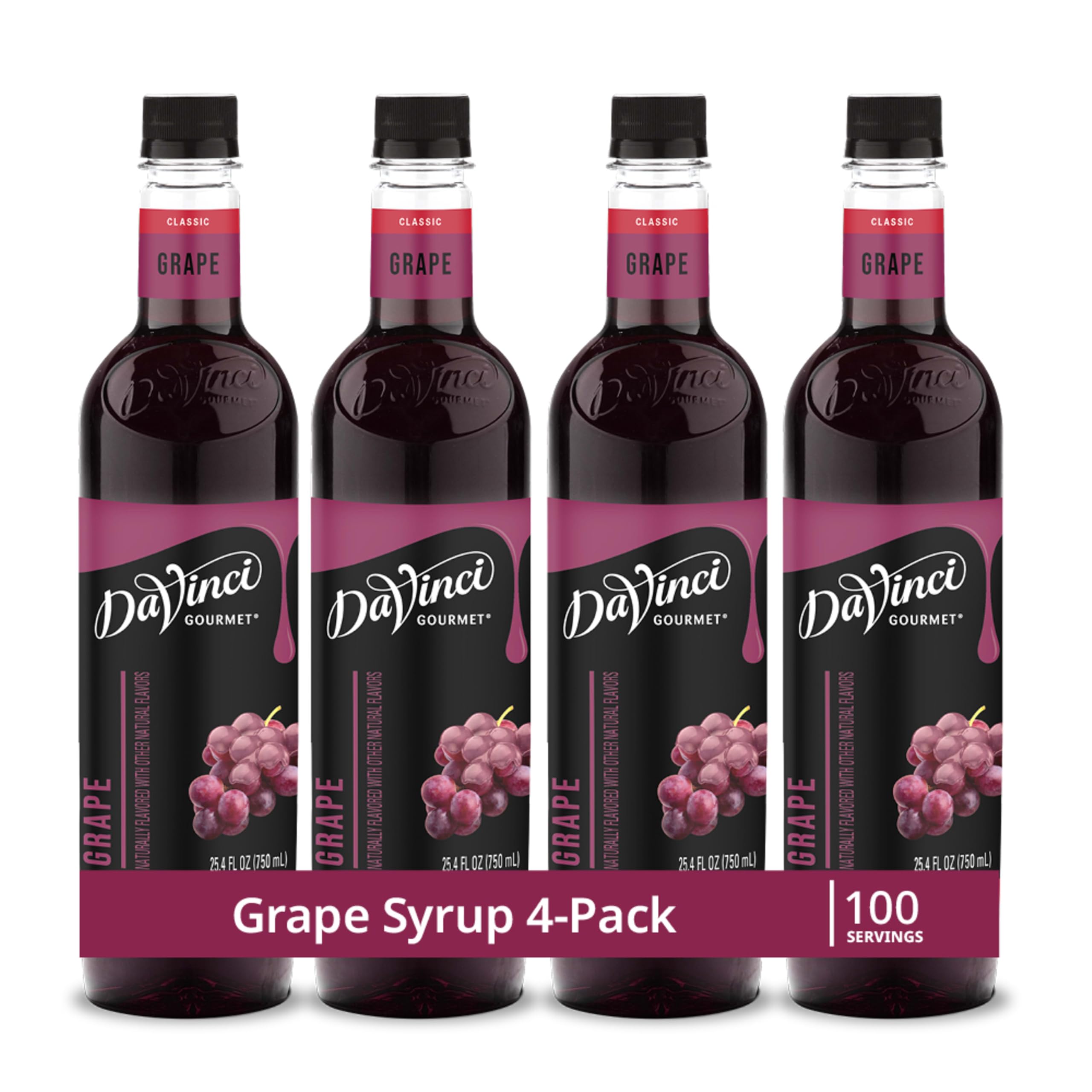 DaVinci Gourmet Classic Vanilla Syrup, 25.4 Fluid Ounces (Pack of 1)