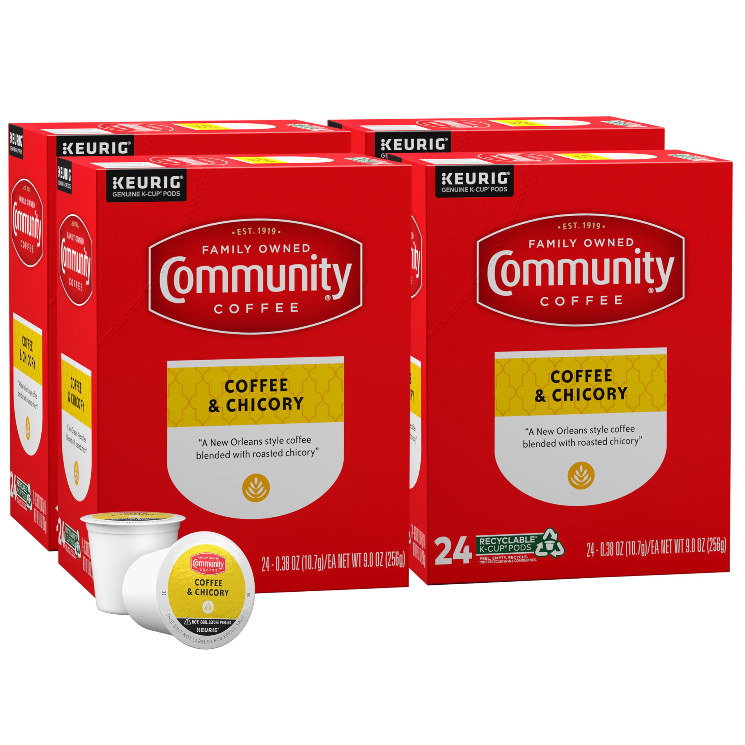 Community Coffee Café Special Medium-Dark Roast Single Serve Keurig K-Cup Pods 32 ct Box