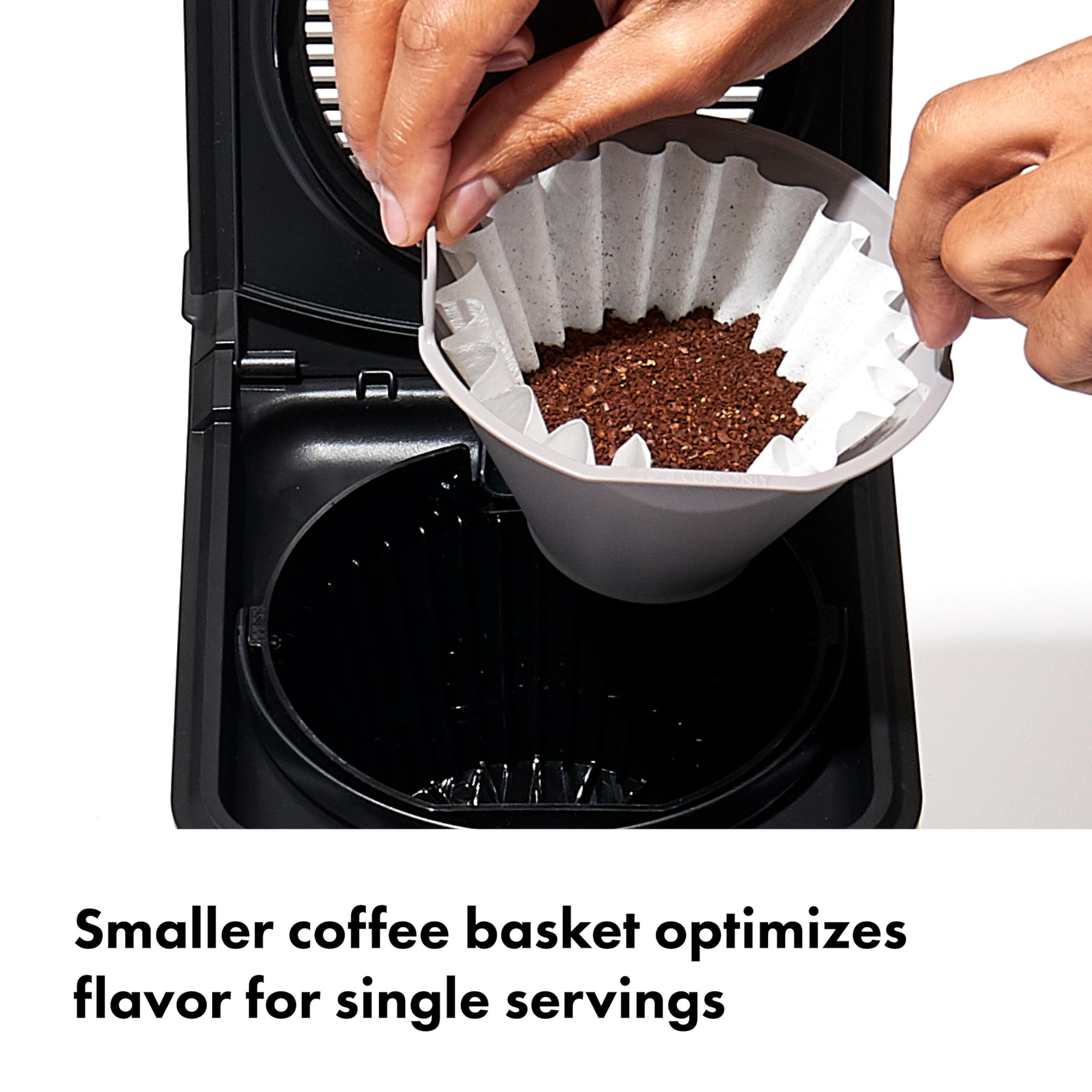OXO Brew 8-Cup Coffee Maker - Single-Serve & Carafe, Thermal Stainless Steel, SCA Certified