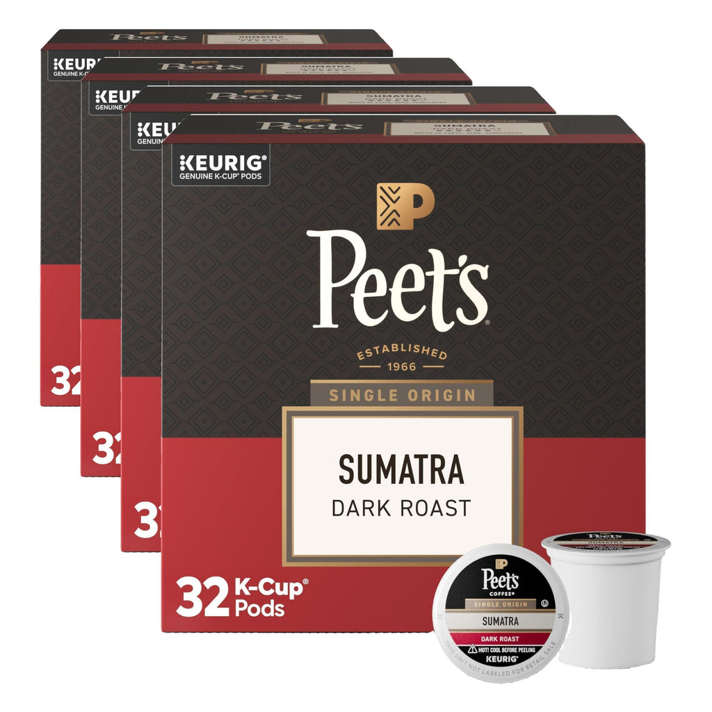 Peet's Coffee, Dark Roast Keurig K-Cup Pods, 100% Arabica Coffee - Major Dickason's Blend 75 Count (1 Box of 75 Pods)