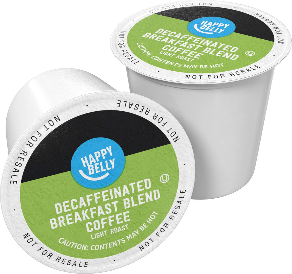 Amazon Brand - Happy Belly Dark Roast Coffee Pods, French Roast, Compatible with Keurig 2.0 K-Cup Brewers, 100 Count