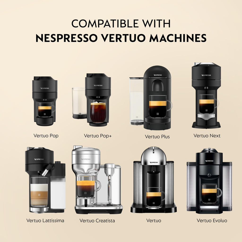 Nespresso Capsules Vertuo, Melozio, Medium Roast Coffee, 30-Count Coffee Pods, Brews 7.8oz.