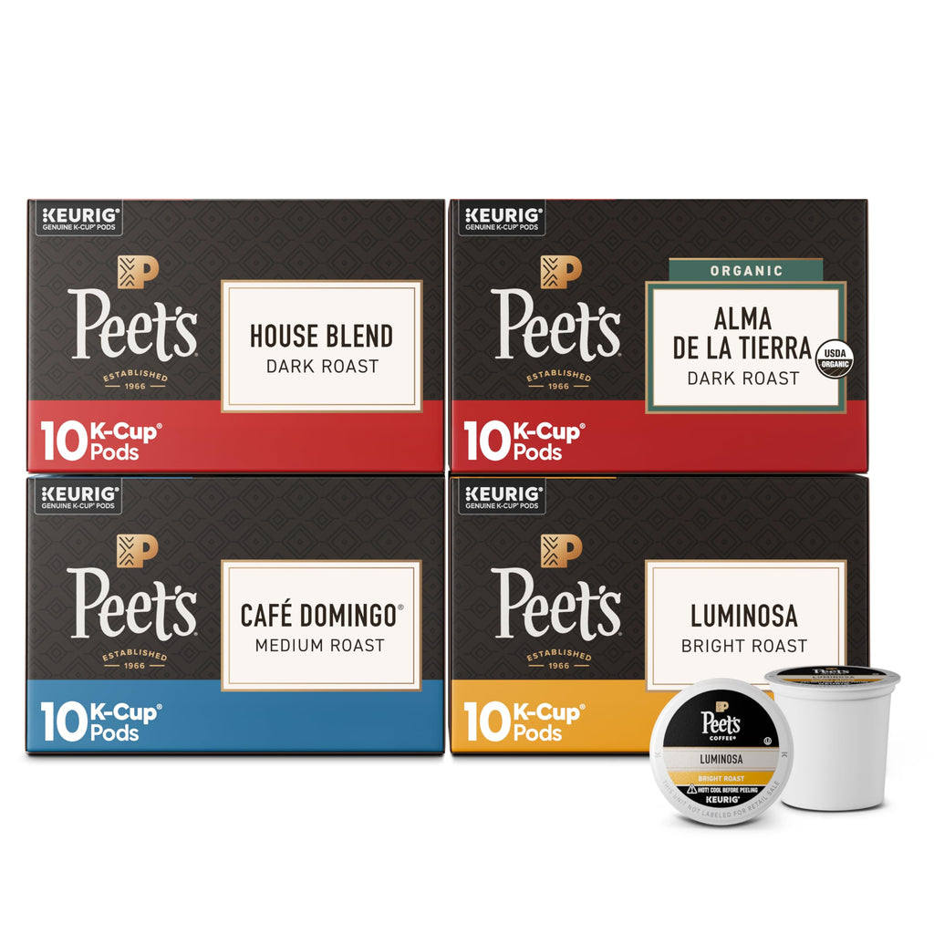 Peet's Coffee, Dark Roast Keurig K-Cup Pods, 100% Arabica Coffee - Major Dickason's Blend 75 Count (1 Box of 75 Pods)