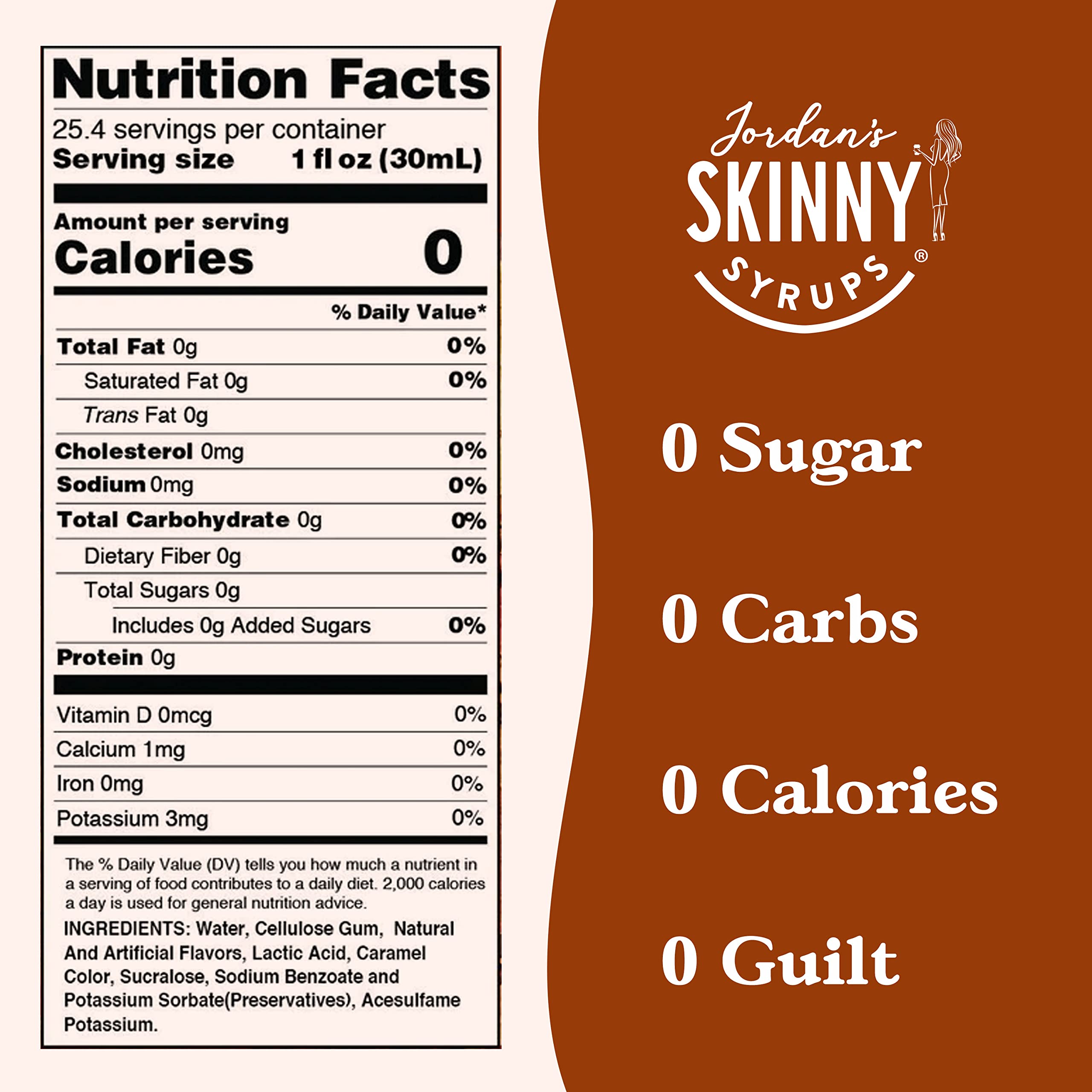 Jordan's Skinny Mixes Sugar Free Coffee Syrup, Holiday Fall Syrup Trio Coffee Flavoring Syrup, Zero Calorie Drink Mix for Lattes, Baking, Protein Shake, Dairy & Gluten Free, Kosher,12.7 Fl Oz, 3 Pack