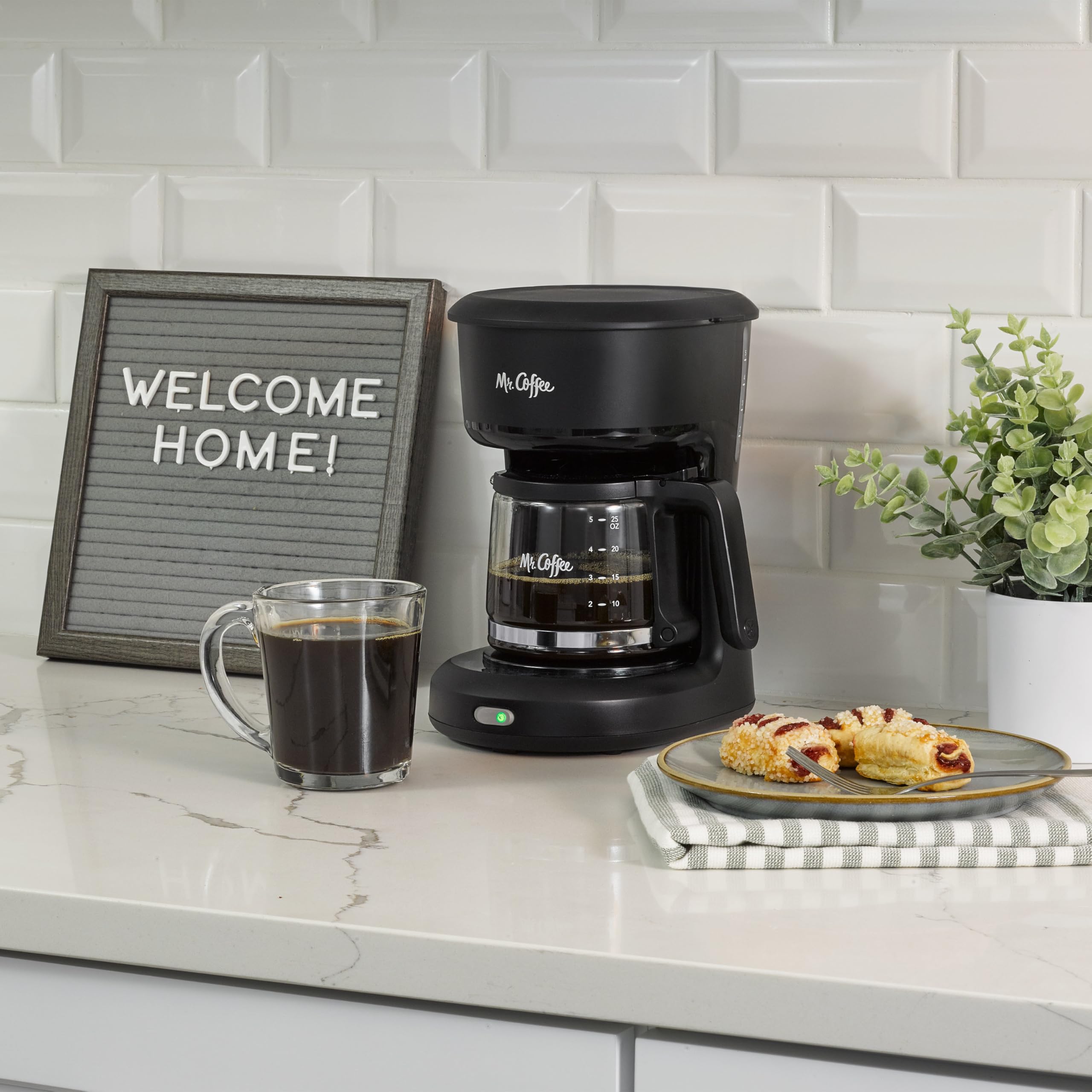 Mr. Coffee® 5-Cup Mini Brew Switch Coffee Maker, Black – Coffee Majick