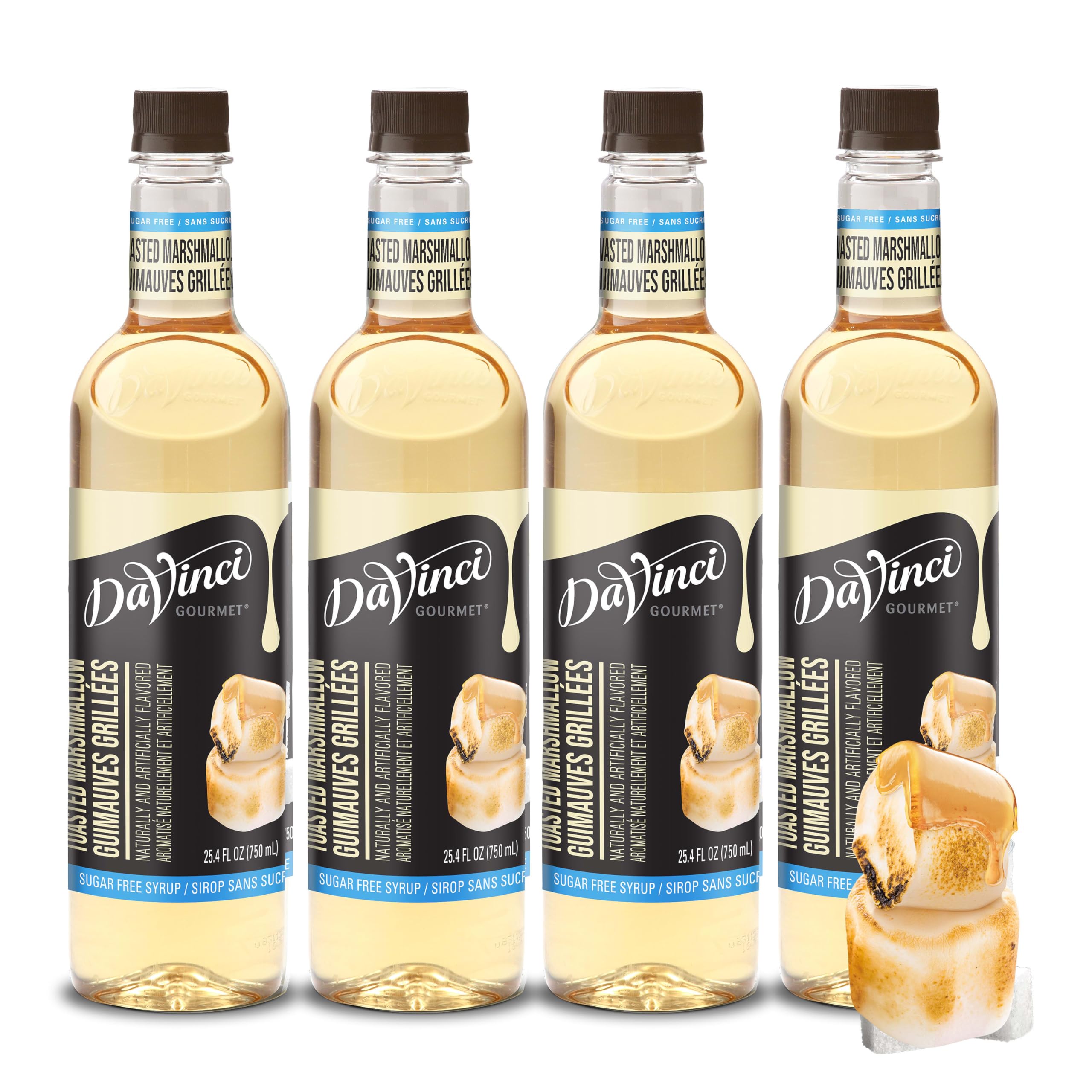 DaVinci Gourmet Sugar-Free Caramel Syrup, 25.4 Fluid Ounces (Pack of 1)