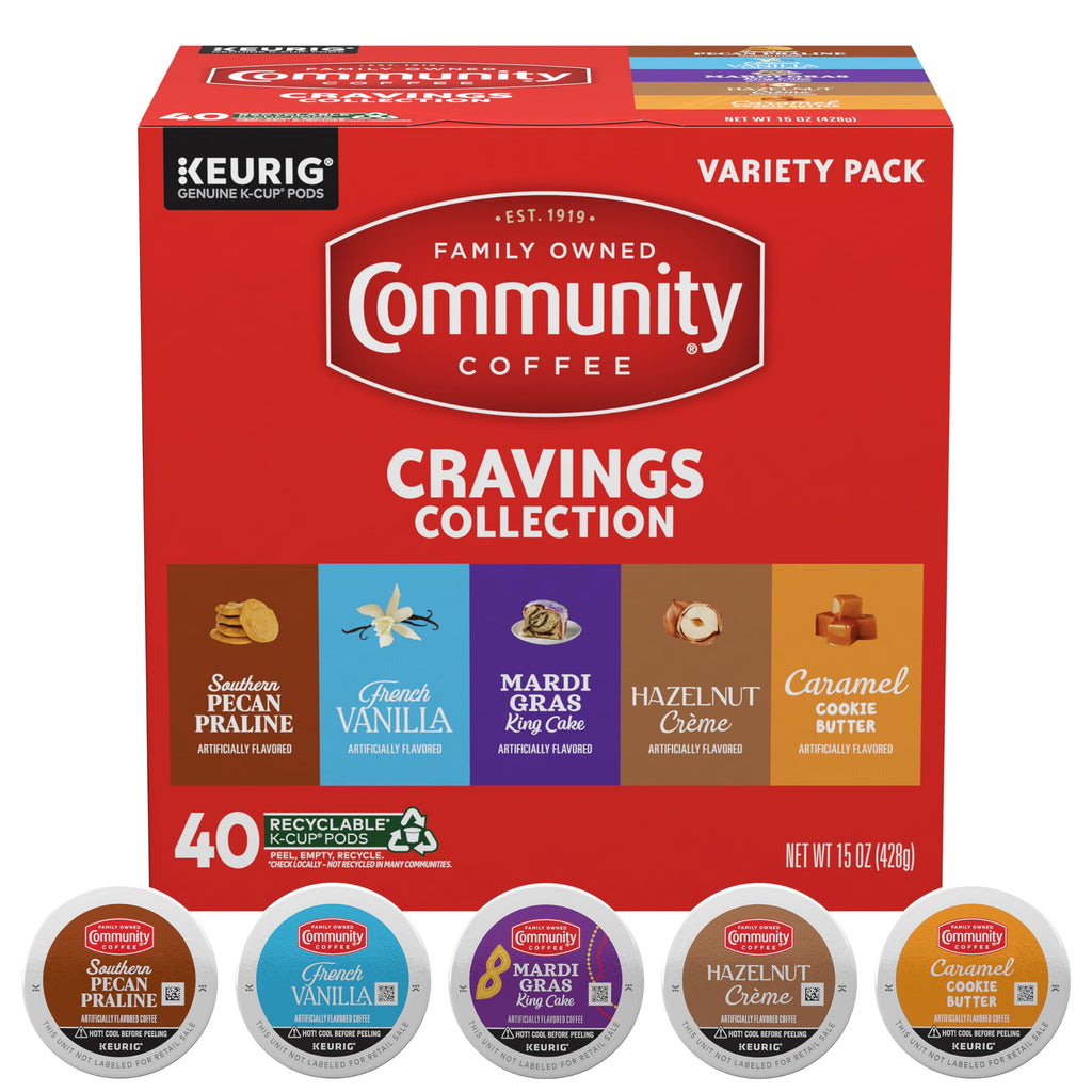 Community Coffee Café Special Medium-Dark Roast Single Serve Keurig K-Cup Pods 32 ct Box