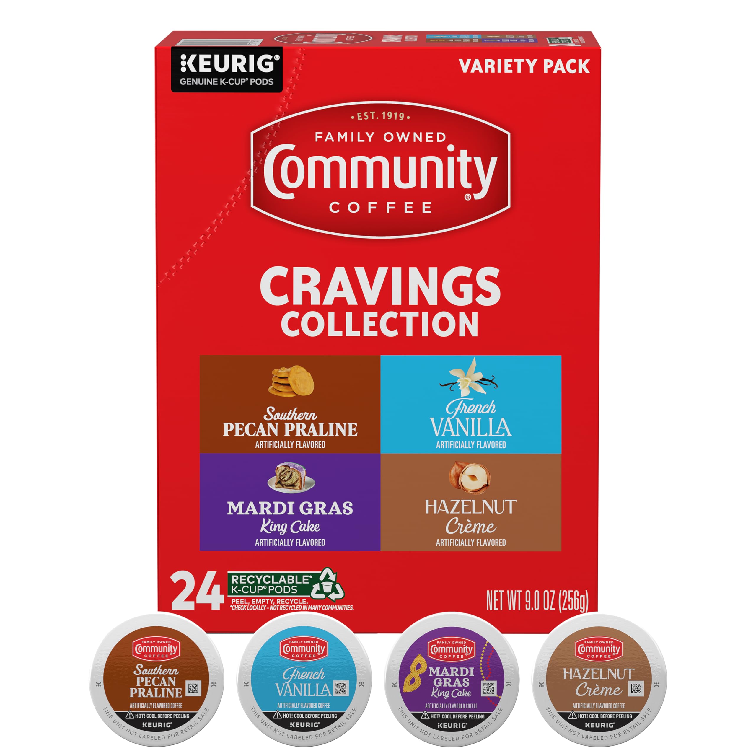 Community Coffee Café Special Medium-Dark Roast Single Serve Keurig K-Cup Pods 32 ct Box