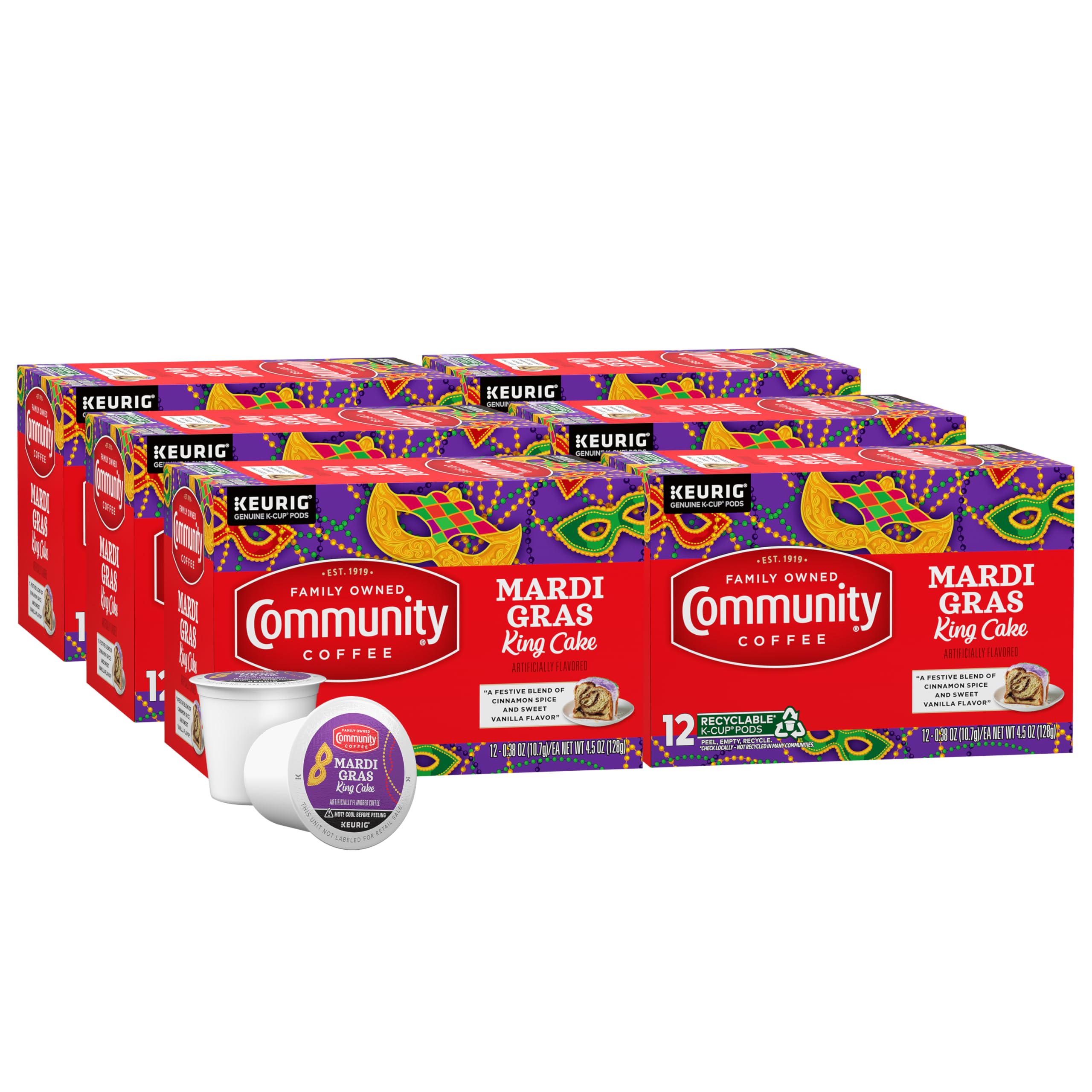 Community Coffee Café Special Medium-Dark Roast Single Serve Keurig K-Cup Pods 32 ct Box