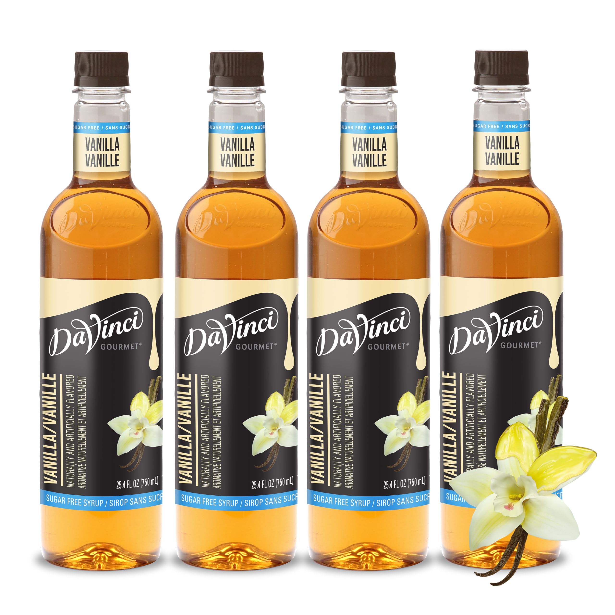 DaVinci Gourmet Sugar-Free Caramel Syrup, 25.4 Fluid Ounces (Pack of 1)