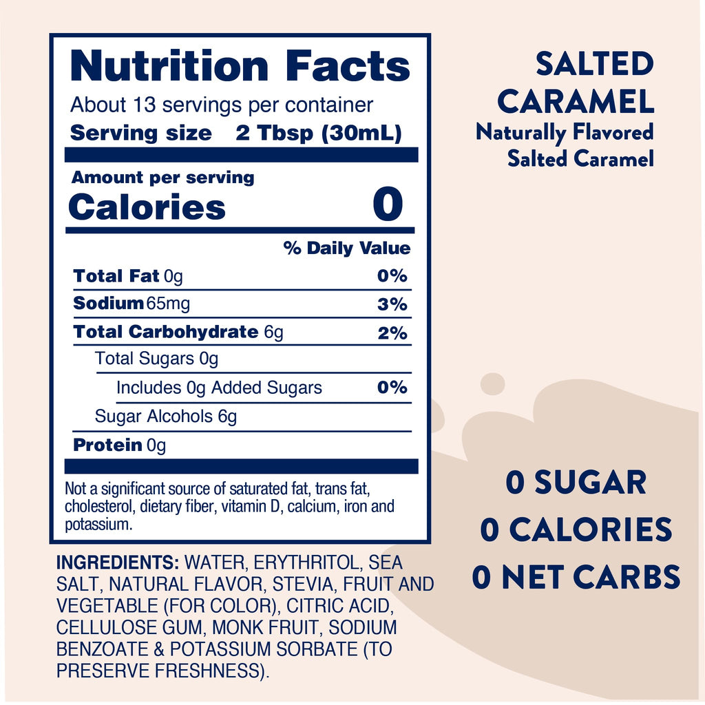 Jordan's Skinny Mixes Sugar Free Coffee Syrup, Cinnamon Dolce Coffee Flavoring Syrup, Naturally Sweetened Zero Calorie Drink Mix, Lattes, Baking or Protein Shake, Dairy & Gluten Free, 12.7 Fl Oz