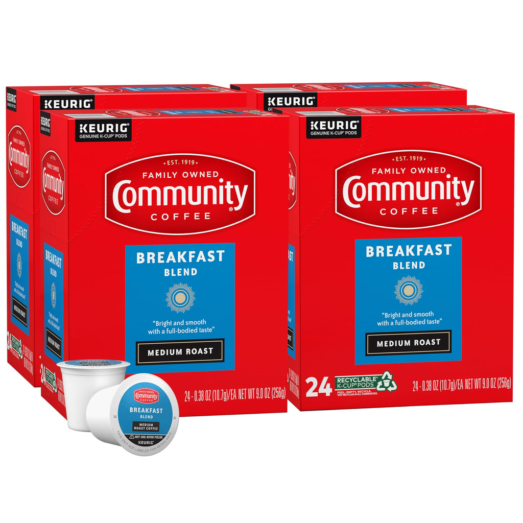 Community Coffee Café Special Medium-Dark Roast Single Serve Keurig K-Cup Pods 32 ct Box