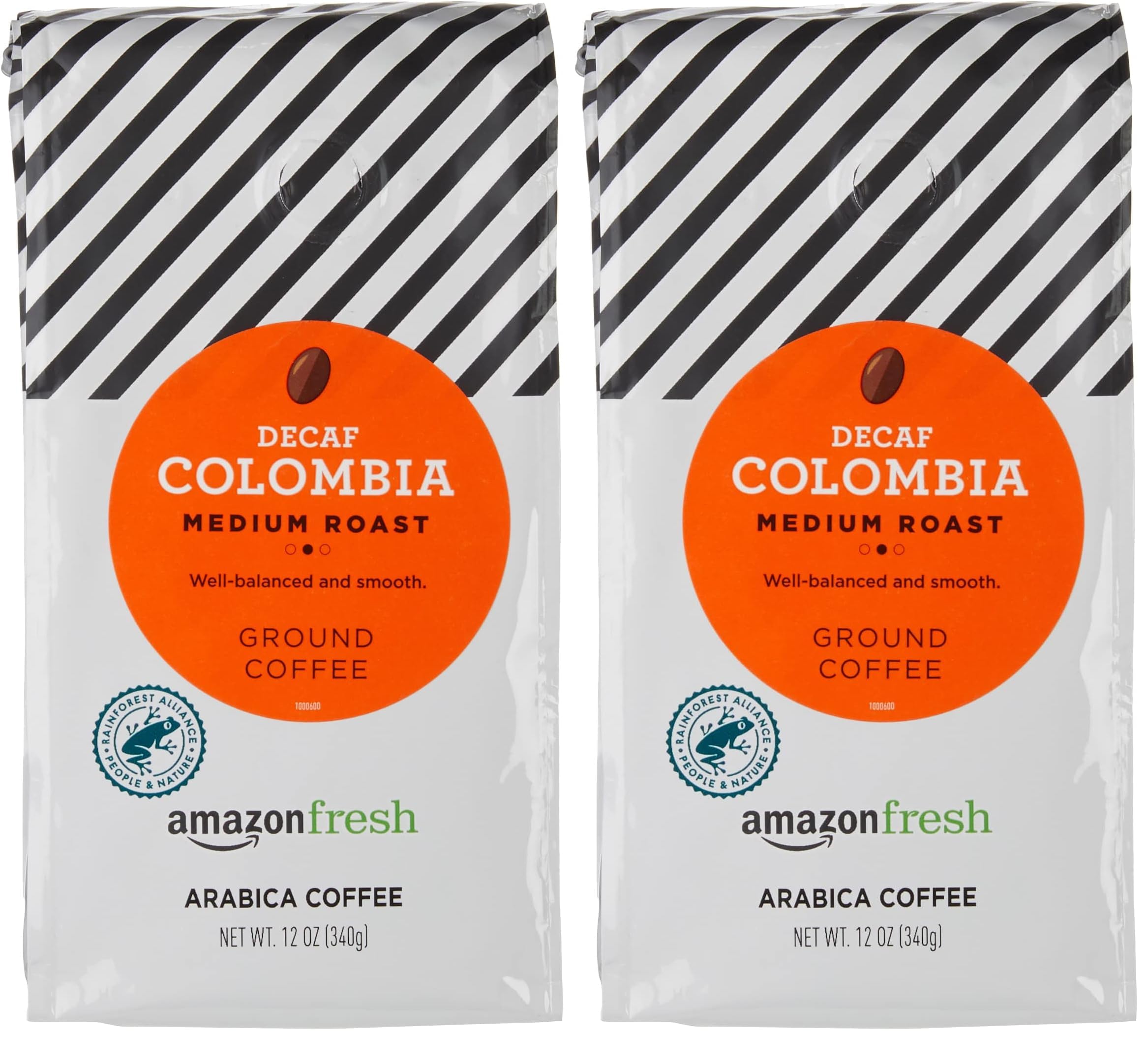 Amazon Fresh, Colombia Ground Coffee, Medium Roast, 32 Oz