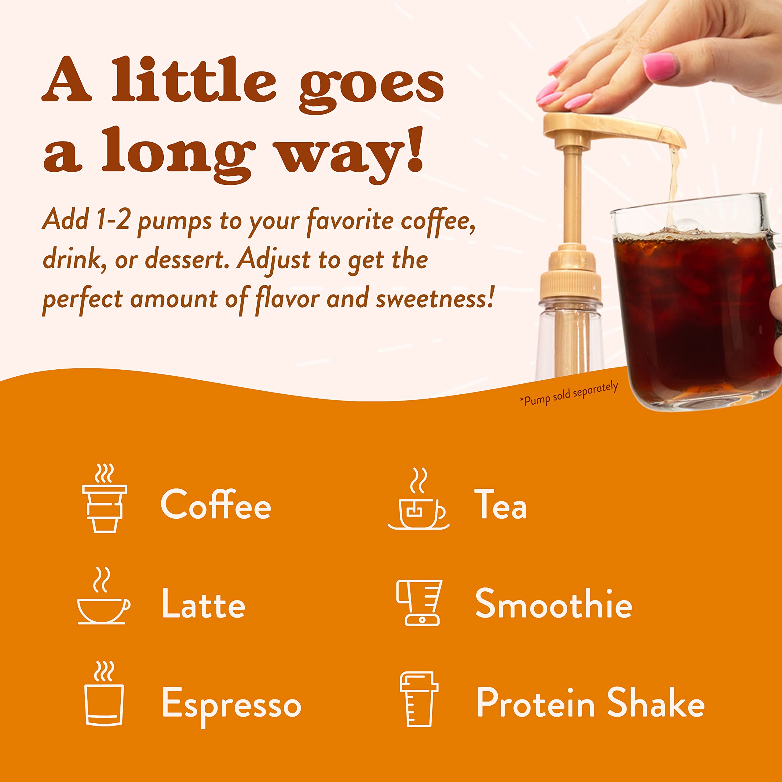 Jordan's Skinny Mixes Sugar Free Coffee Syrup, Holiday Fall Syrup Trio Coffee Flavoring Syrup, Zero Calorie Drink Mix for Lattes, Baking, Protein Shake, Dairy & Gluten Free, Kosher,12.7 Fl Oz, 3 Pack