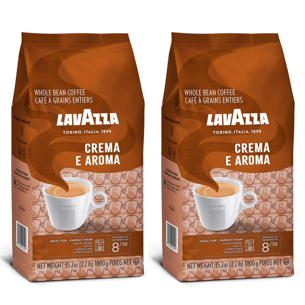 Lavazza Espresso Whole Bean Coffee, Medium Roast, 100% Arabica, 2.2 lb Bag (Pack of 1)