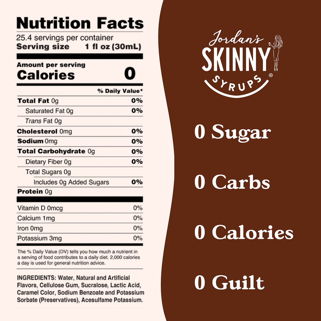 Jordan's Skinny Mixes Sugar Free Coffee Syrup, Holiday Fall Syrup Trio Coffee Flavoring Syrup, Zero Calorie Drink Mix for Lattes, Baking, Protein Shake, Dairy & Gluten Free, Kosher,12.7 Fl Oz, 3 Pack