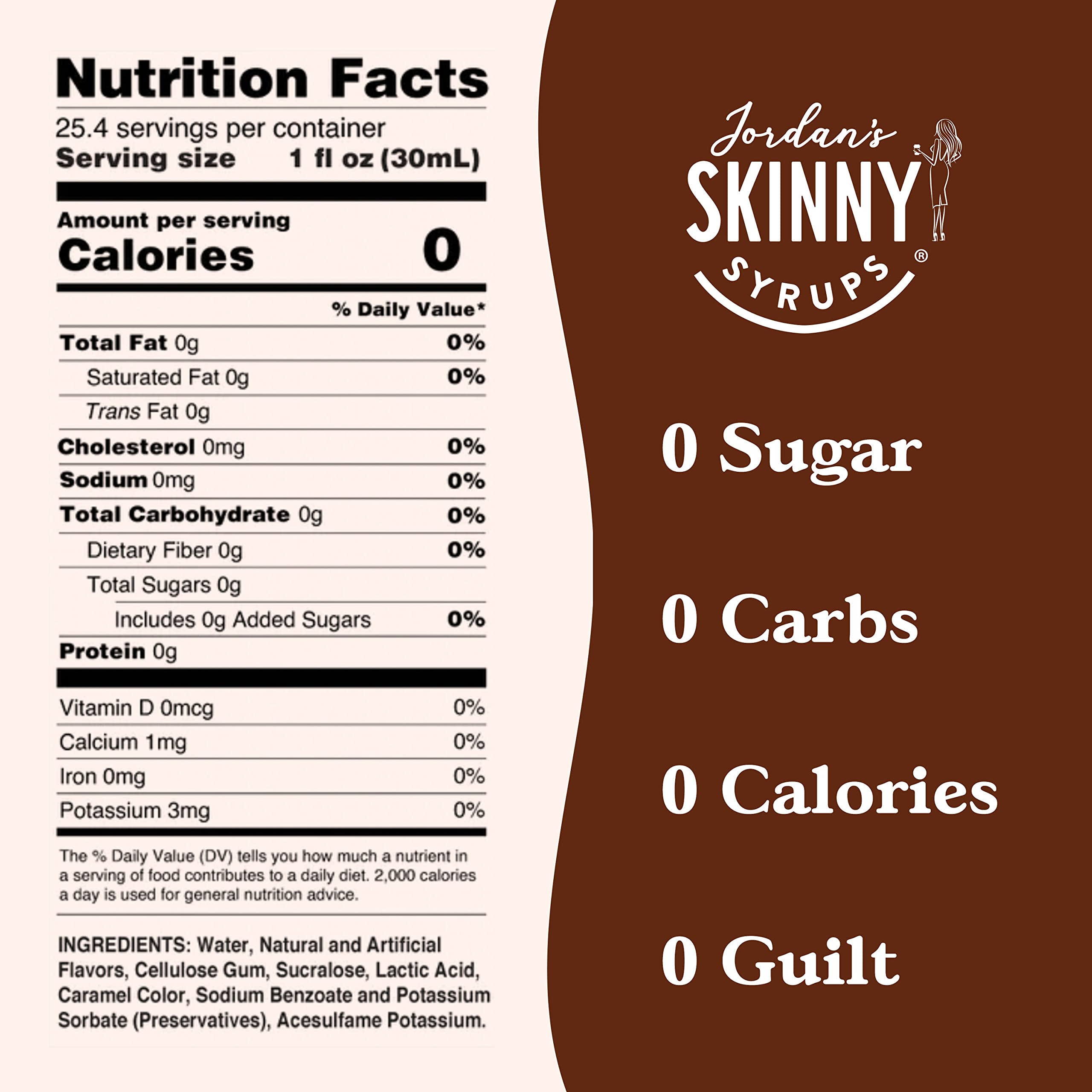 Jordan's Skinny Mixes Sugar Free Coffee Syrup, Holiday Fall Syrup Trio Coffee Flavoring Syrup, Zero Calorie Drink Mix for Lattes, Baking, Protein Shake, Dairy & Gluten Free, Kosher,12.7 Fl Oz, 3 Pack