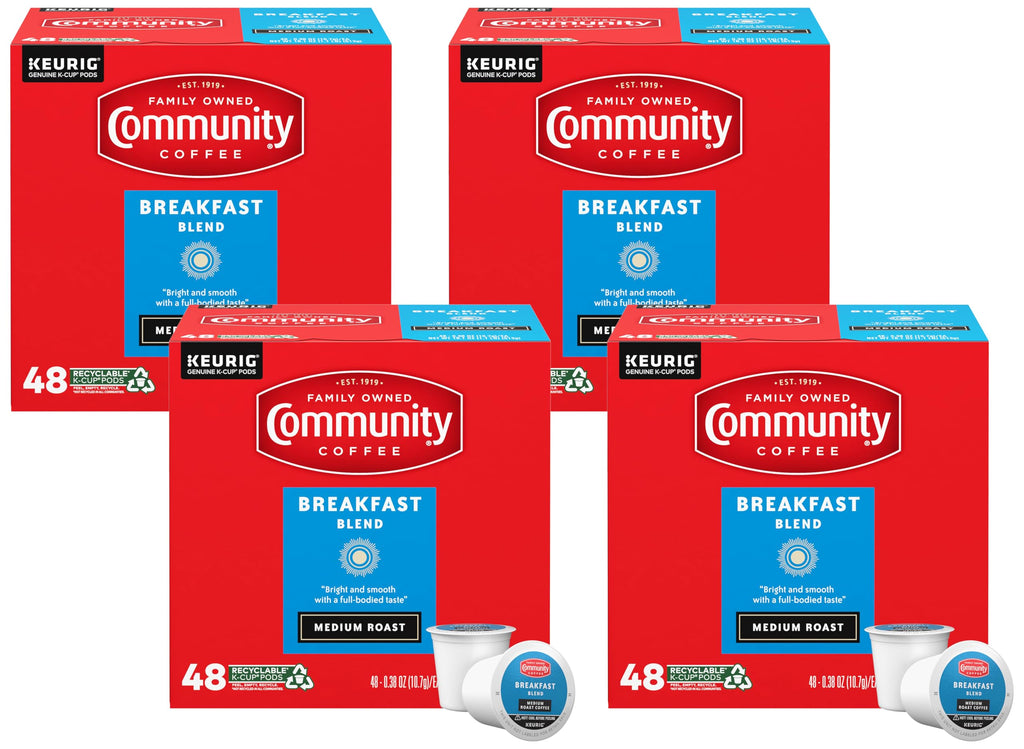 Community Coffee Café Special Medium-Dark Roast Single Serve Keurig K-Cup Pods 32 ct Box