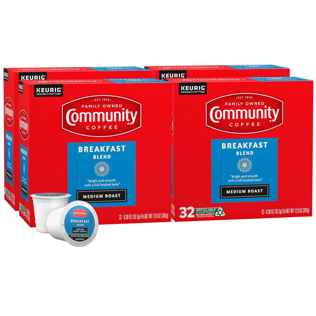Community Coffee Café Special Medium-Dark Roast Single Serve Keurig K-Cup Pods 32 ct Box