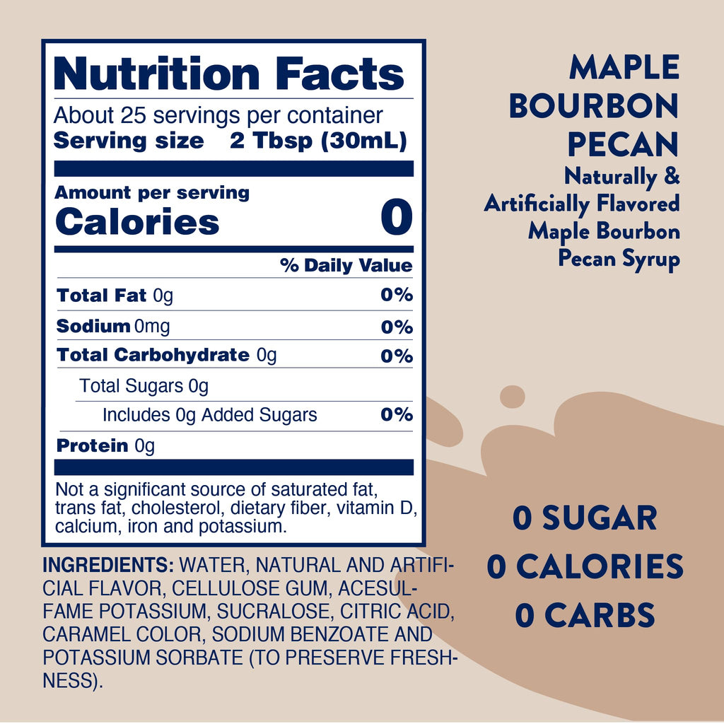 Jordan's Skinny Mixes Sugar Free Coffee Syrup, Holiday Fall Syrup Trio Coffee Flavoring Syrup, Zero Calorie Drink Mix for Lattes, Baking, Protein Shake, Dairy & Gluten Free, Kosher,12.7 Fl Oz, 3 Pack