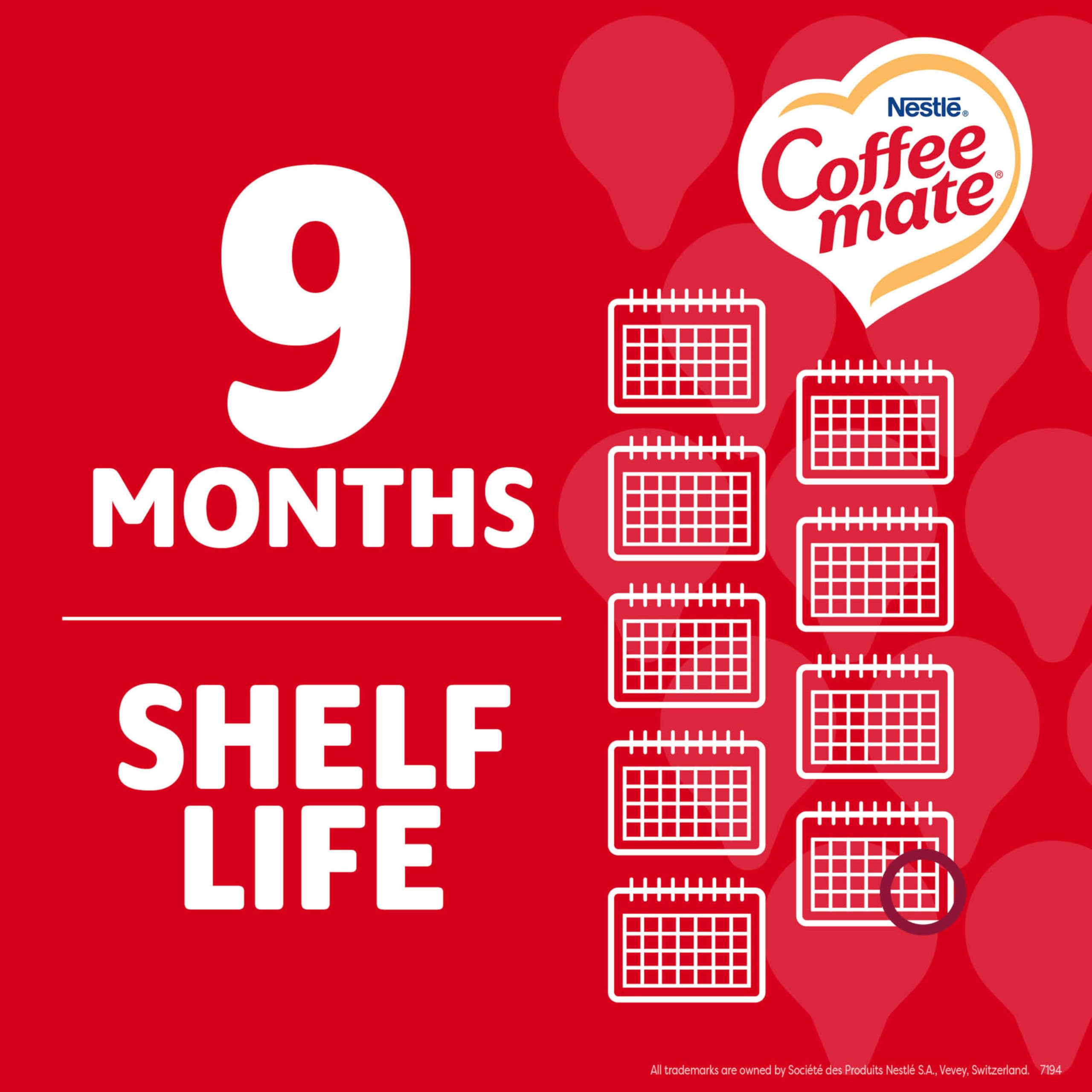 Nestle Coffee mate Creamer Singles Variety Pack, Italian Sweet Creme, Salted Caramel Chocolate, Vanilla Caramel Non Dairy, No Refrigeration, 0.375 fl oz Tubs, 150 Count (Pack of 50 Per Flavor)