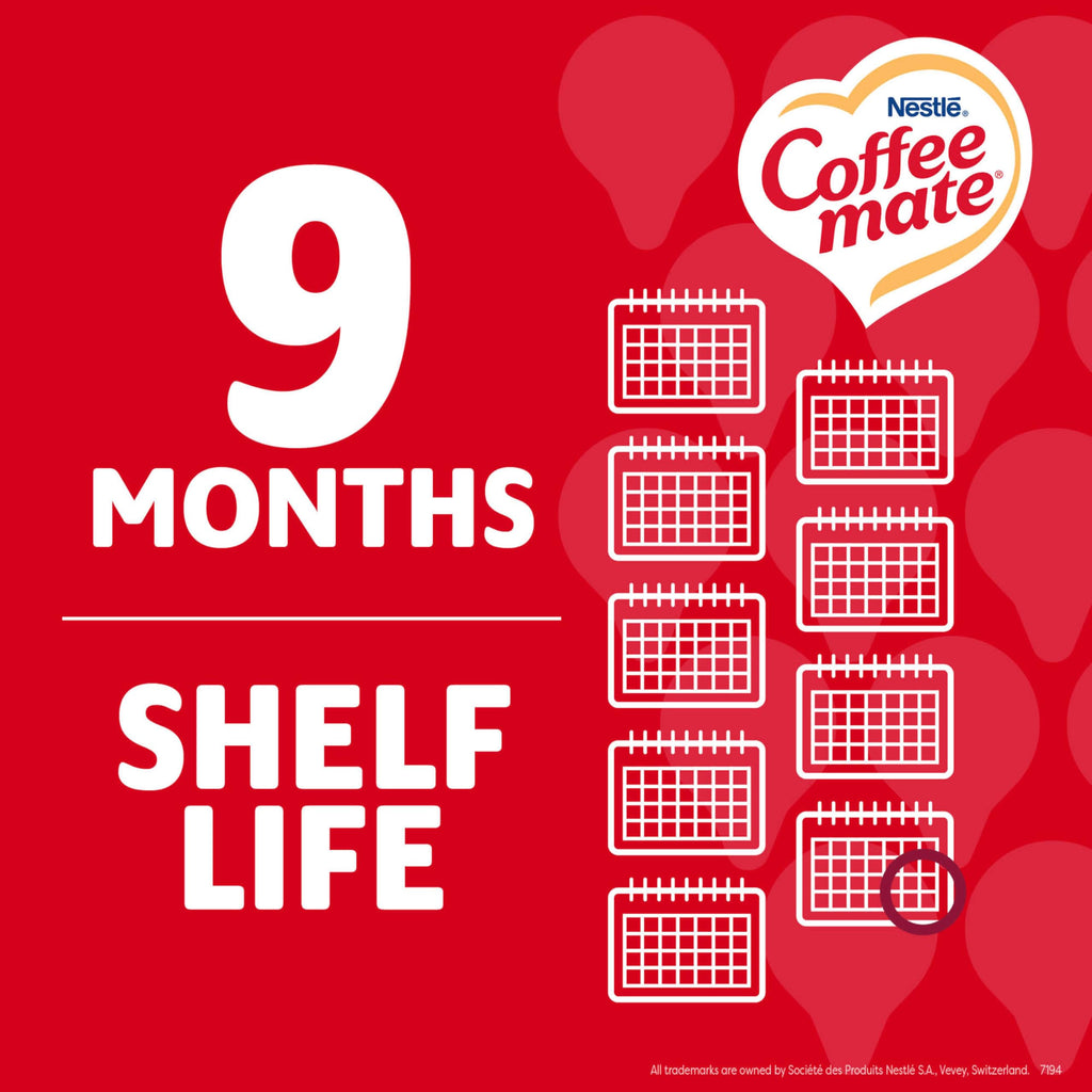 Nestle Coffee mate Creamer Singles Variety Pack, Italian Sweet Creme, Salted Caramel Chocolate, Vanilla Caramel Non Dairy, No Refrigeration, 0.375 fl oz Tubs, 150 Count (Pack of 50 Per Flavor)