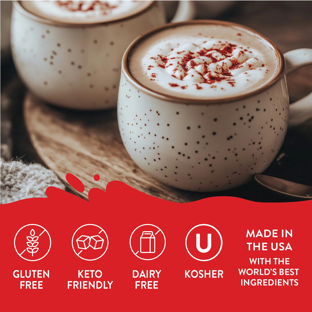 Jordan's Skinny Mixes Sugar Free Coffee Syrup, Cinnamon Dolce Coffee Flavoring Syrup, Naturally Sweetened Zero Calorie Drink Mix, Lattes, Baking or Protein Shake, Dairy & Gluten Free, 12.7 Fl Oz