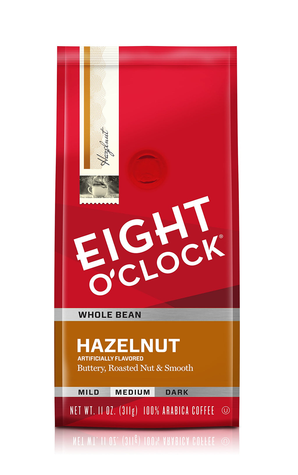 Eight O'Clock Coffee The Original, Medium Roast Whole Bean Coffee, Sweet, Fruity, Well Balanced, 30 Ounce (Pack of 1)