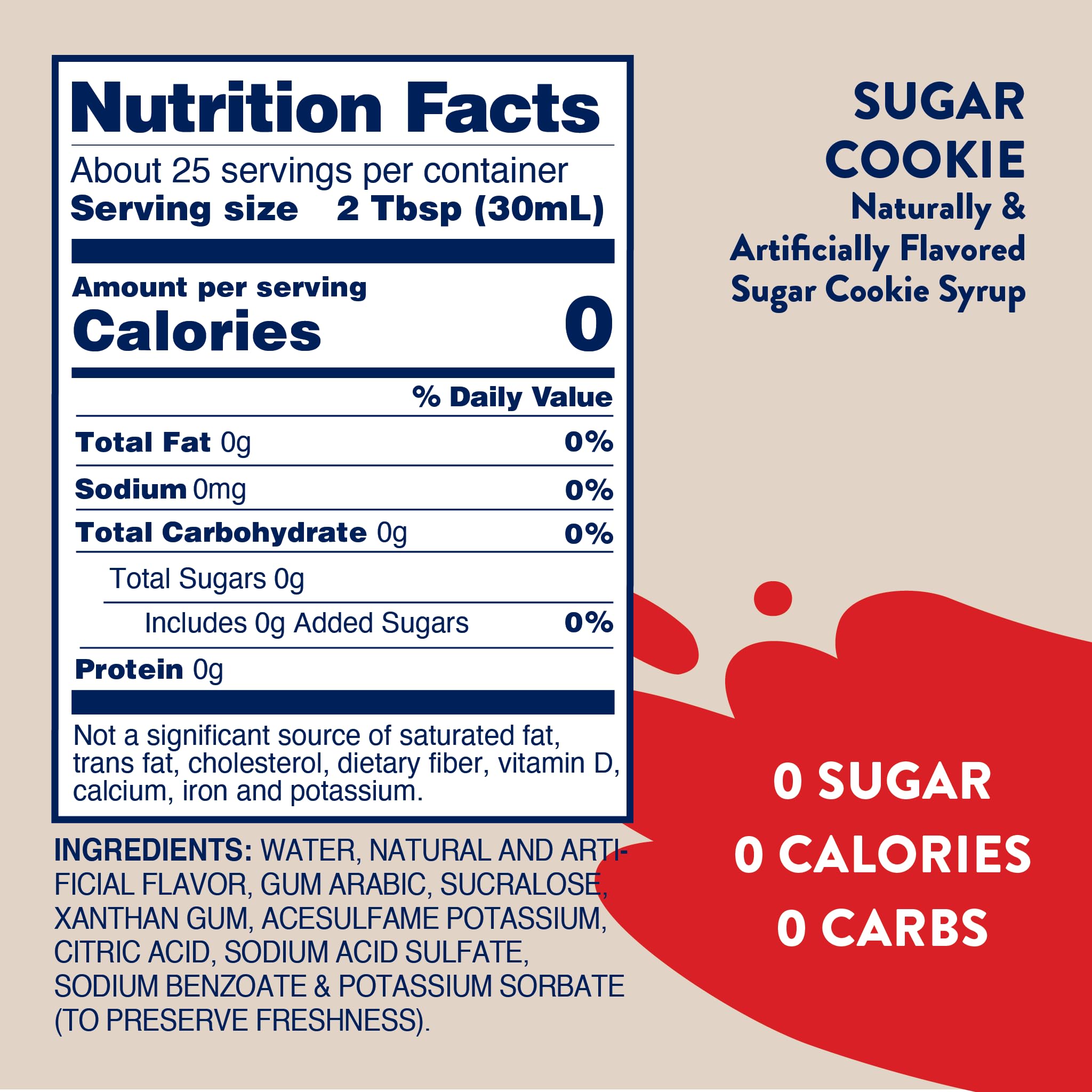 Jordan's Skinny Mixes Sugar Free Coffee Syrup, Holiday Fall Syrup Trio Coffee Flavoring Syrup, Zero Calorie Drink Mix for Lattes, Baking, Protein Shake, Dairy & Gluten Free, Kosher,12.7 Fl Oz, 3 Pack