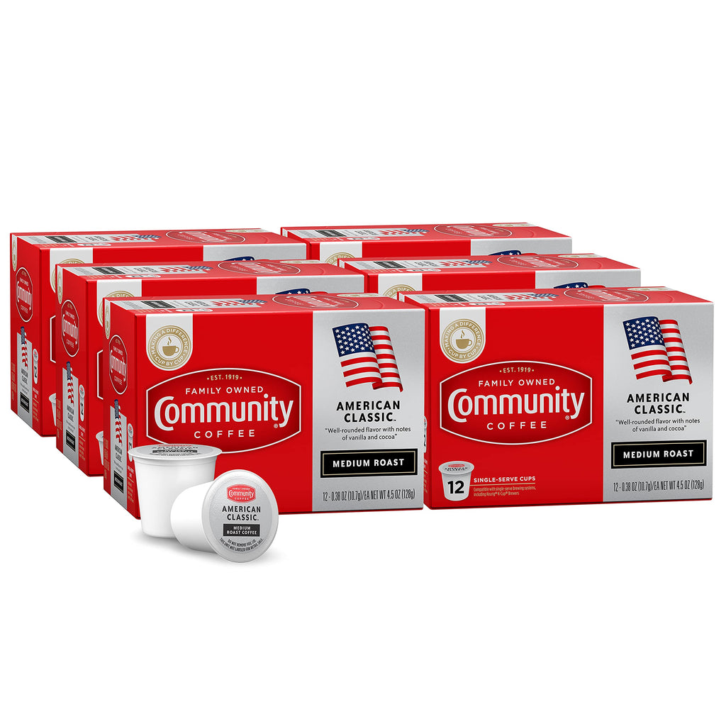 Community Coffee Café Special Medium-Dark Roast Single Serve Keurig K-Cup Pods 32 ct Box