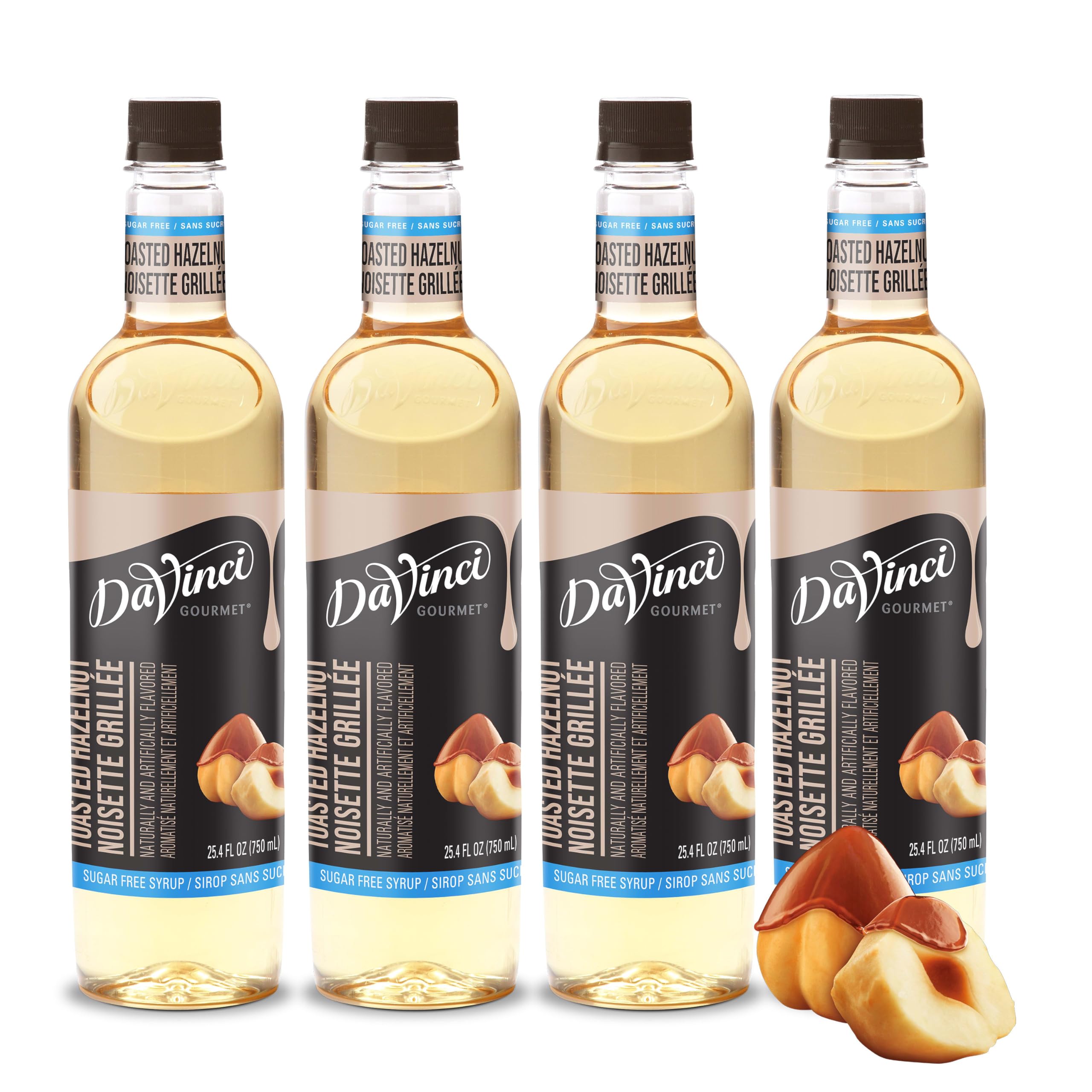 DaVinci Gourmet Sugar-Free Caramel Syrup, 25.4 Fluid Ounces (Pack of 1)