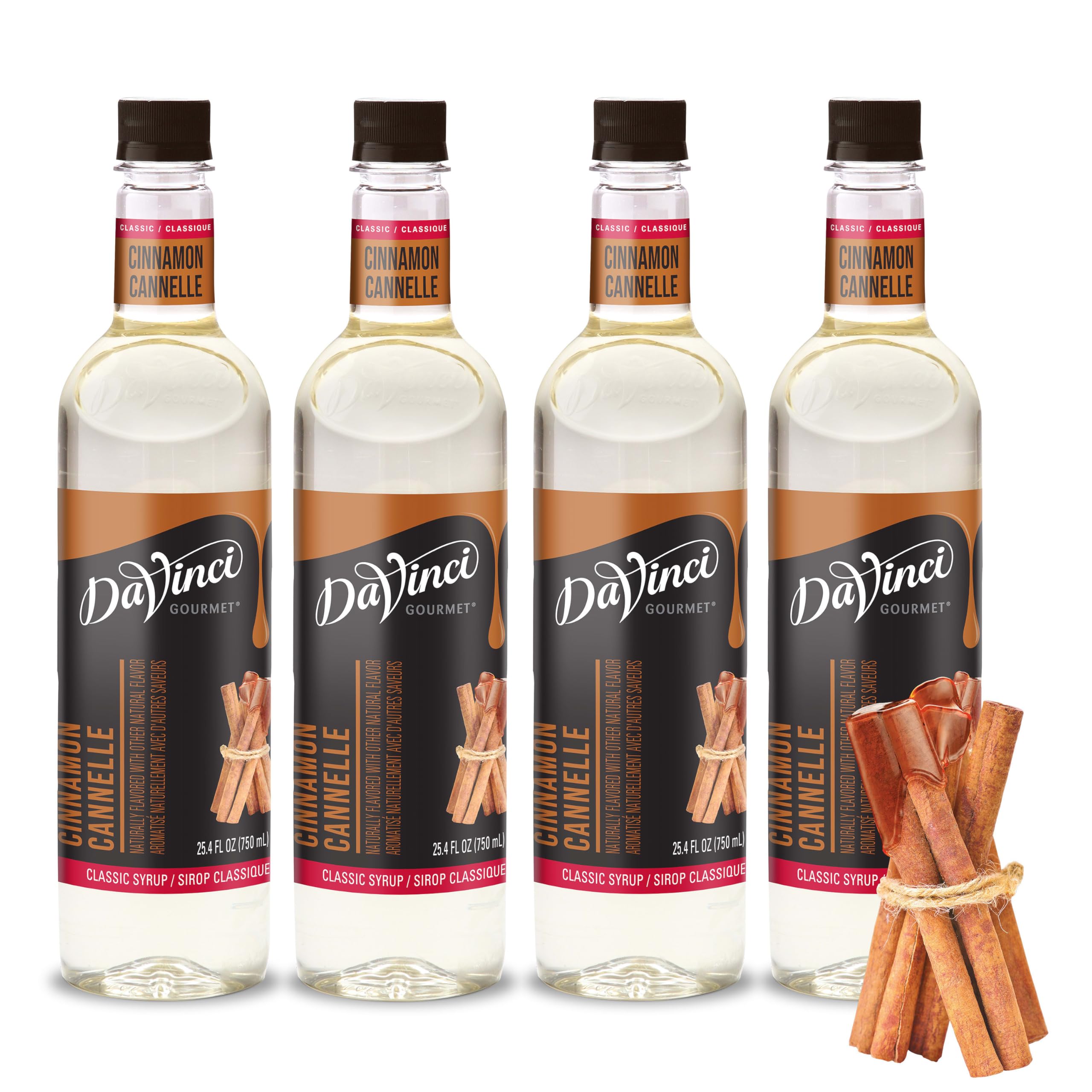 DaVinci Gourmet Classic Vanilla Syrup, 25.4 Fluid Ounces (Pack of 1)