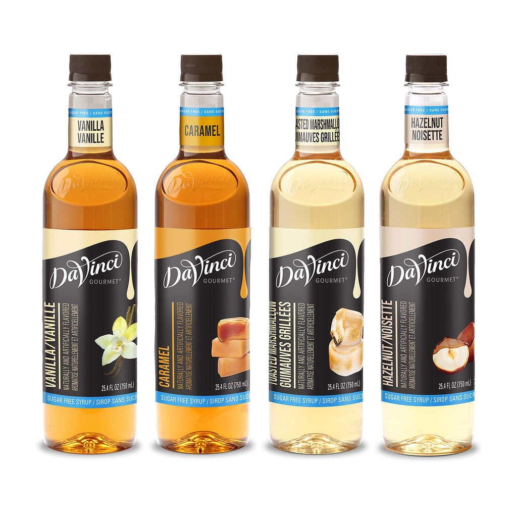 DaVinci Gourmet Sugar-Free Caramel Syrup, 25.4 Fluid Ounces (Pack of 1)