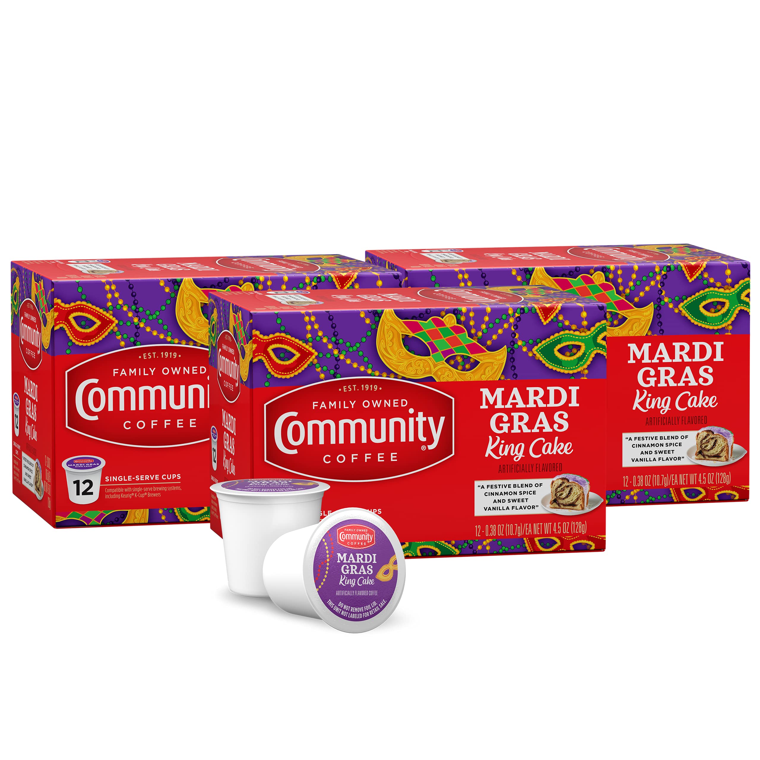 Community Coffee Café Special Medium-Dark Roast Single Serve Keurig K-Cup Pods 32 ct Box