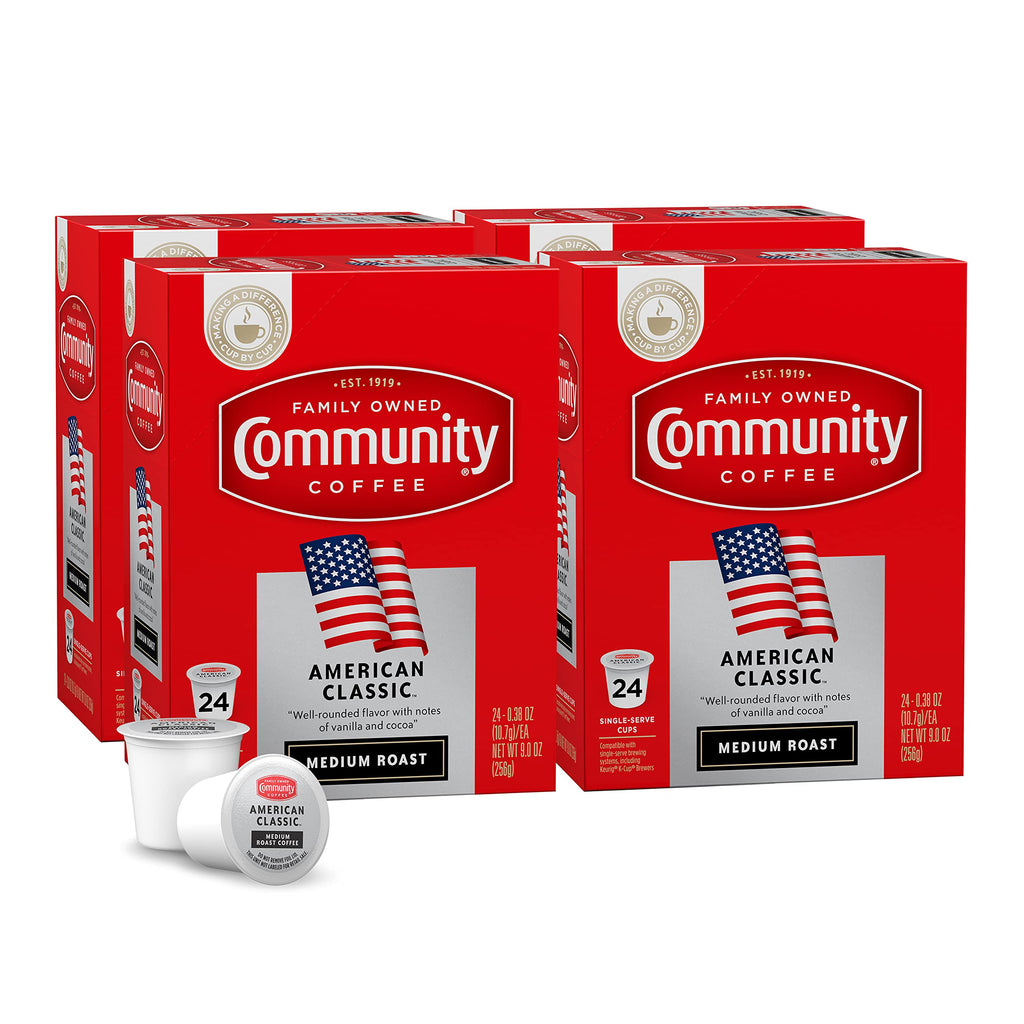 Community Coffee Café Special Medium-Dark Roast Single Serve Keurig K-Cup Pods 32 ct Box