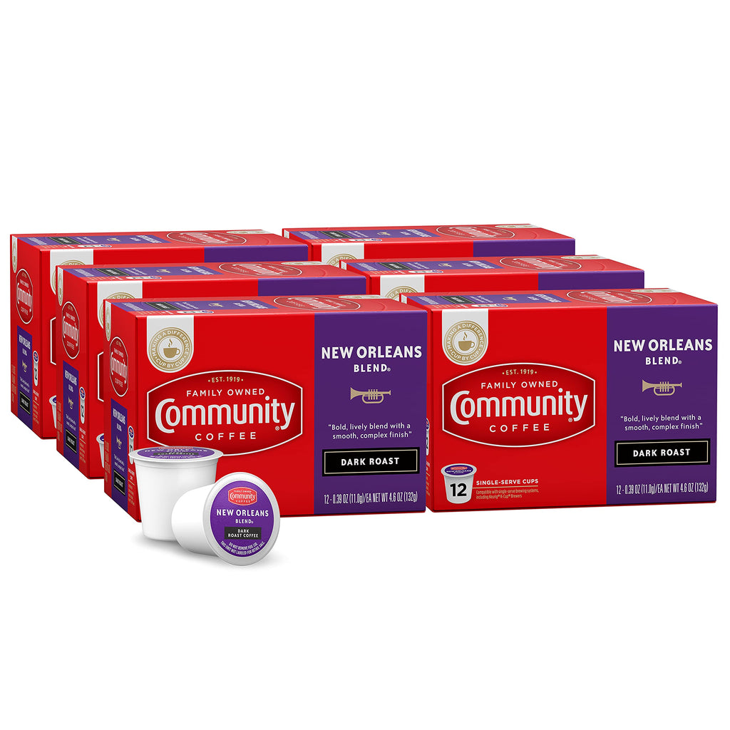 Community Coffee Café Special Medium-Dark Roast Single Serve Keurig K-Cup Pods 32 ct Box
